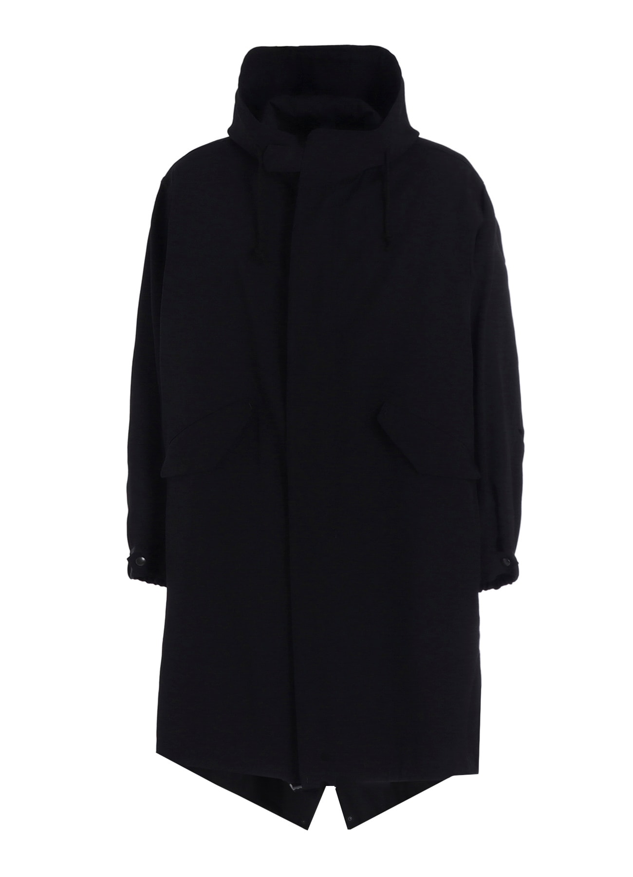 W/GABARDINE HOODED MODS COAT