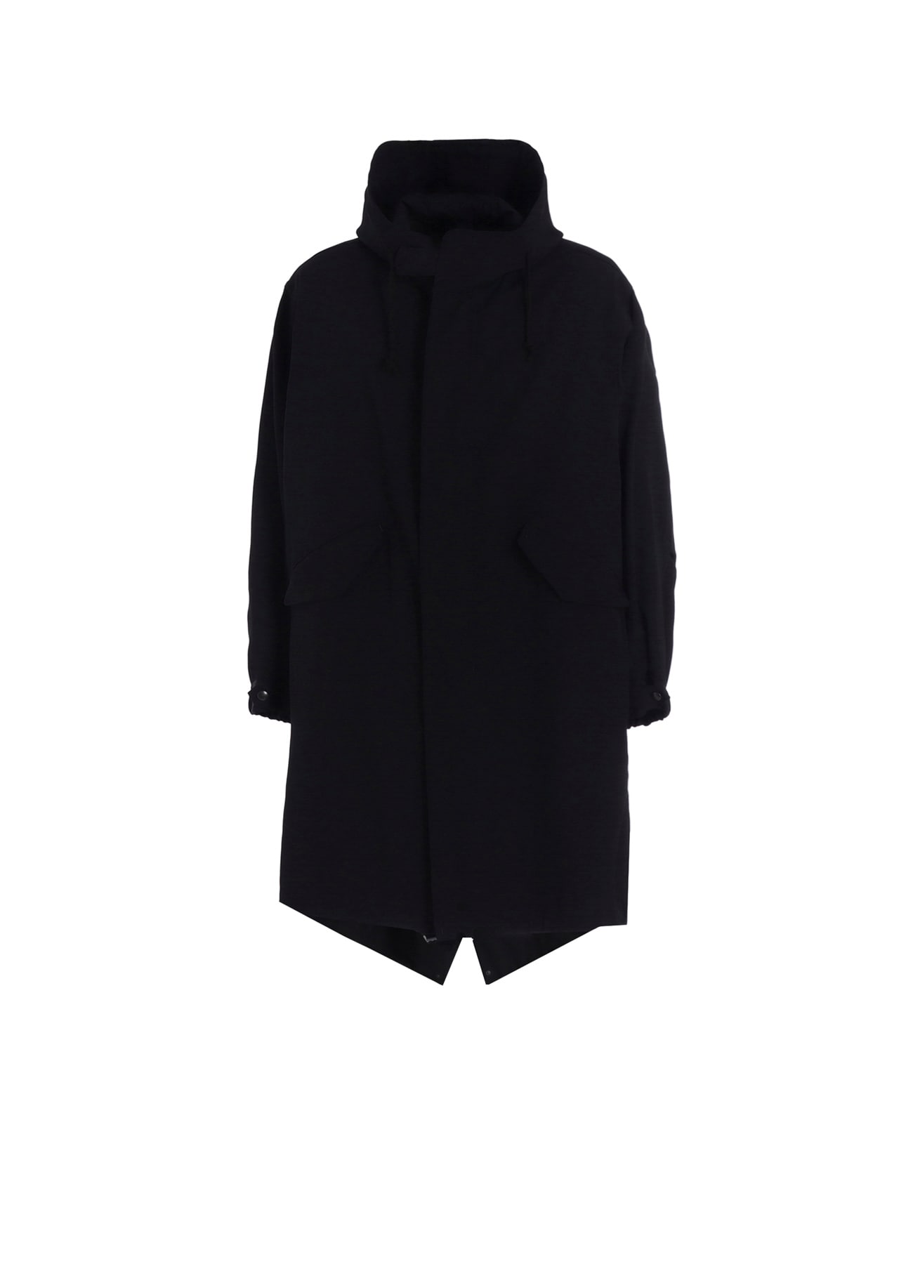 W/GABARDINE HOODED MODS COAT