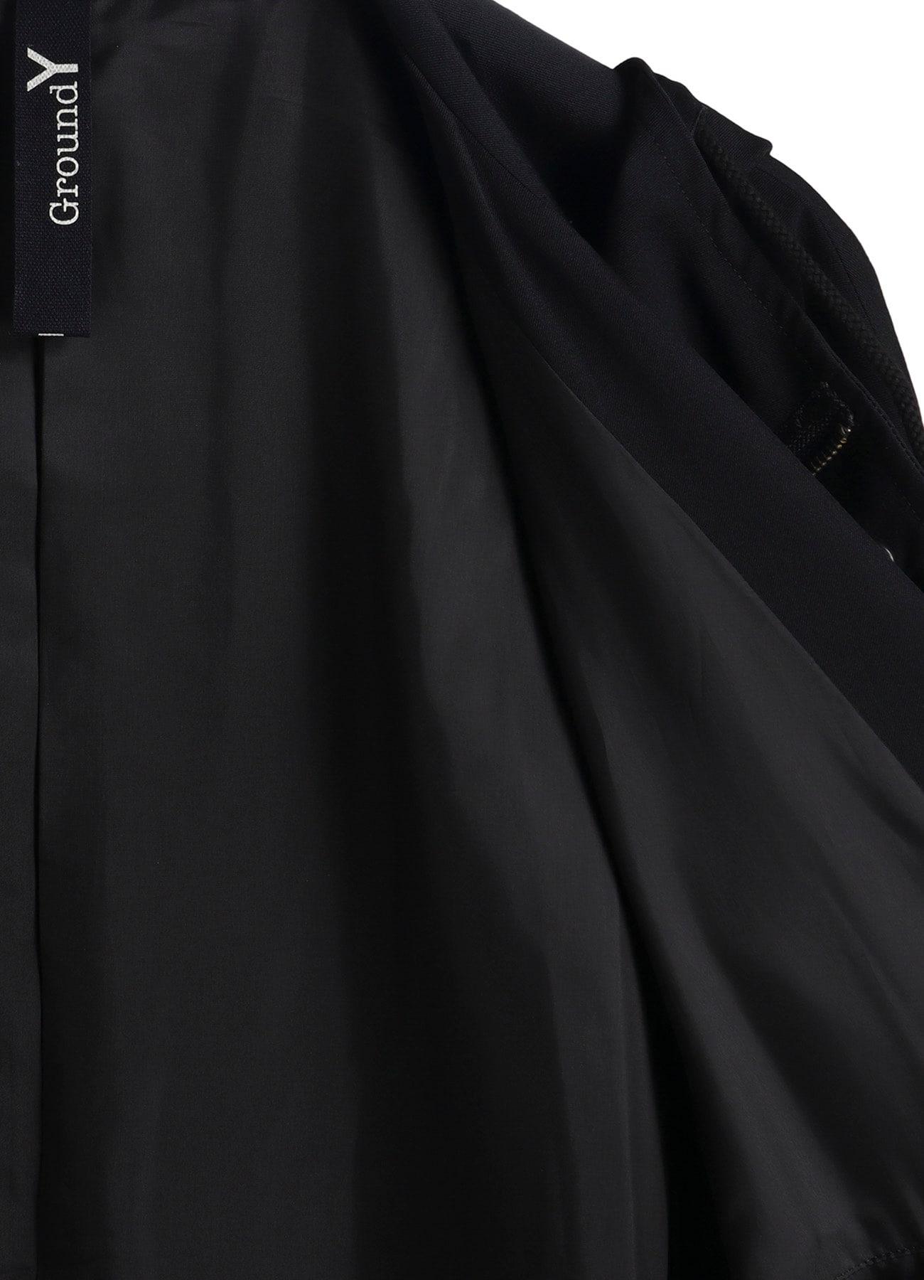 W/GABARDINE FRONT OPEN PONCHO COAT