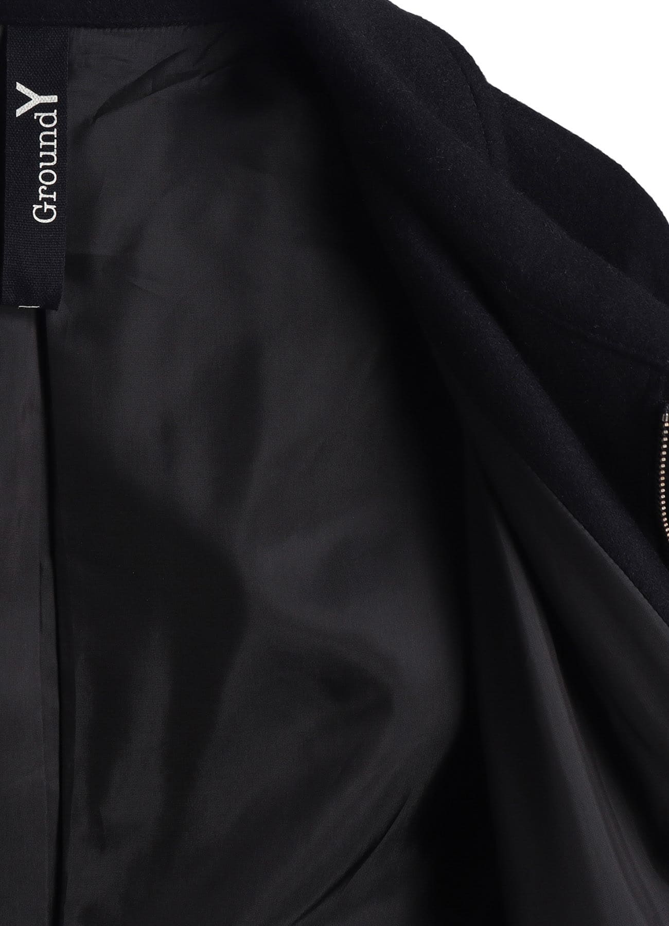 MELTON OUT POCKET LONG COAT