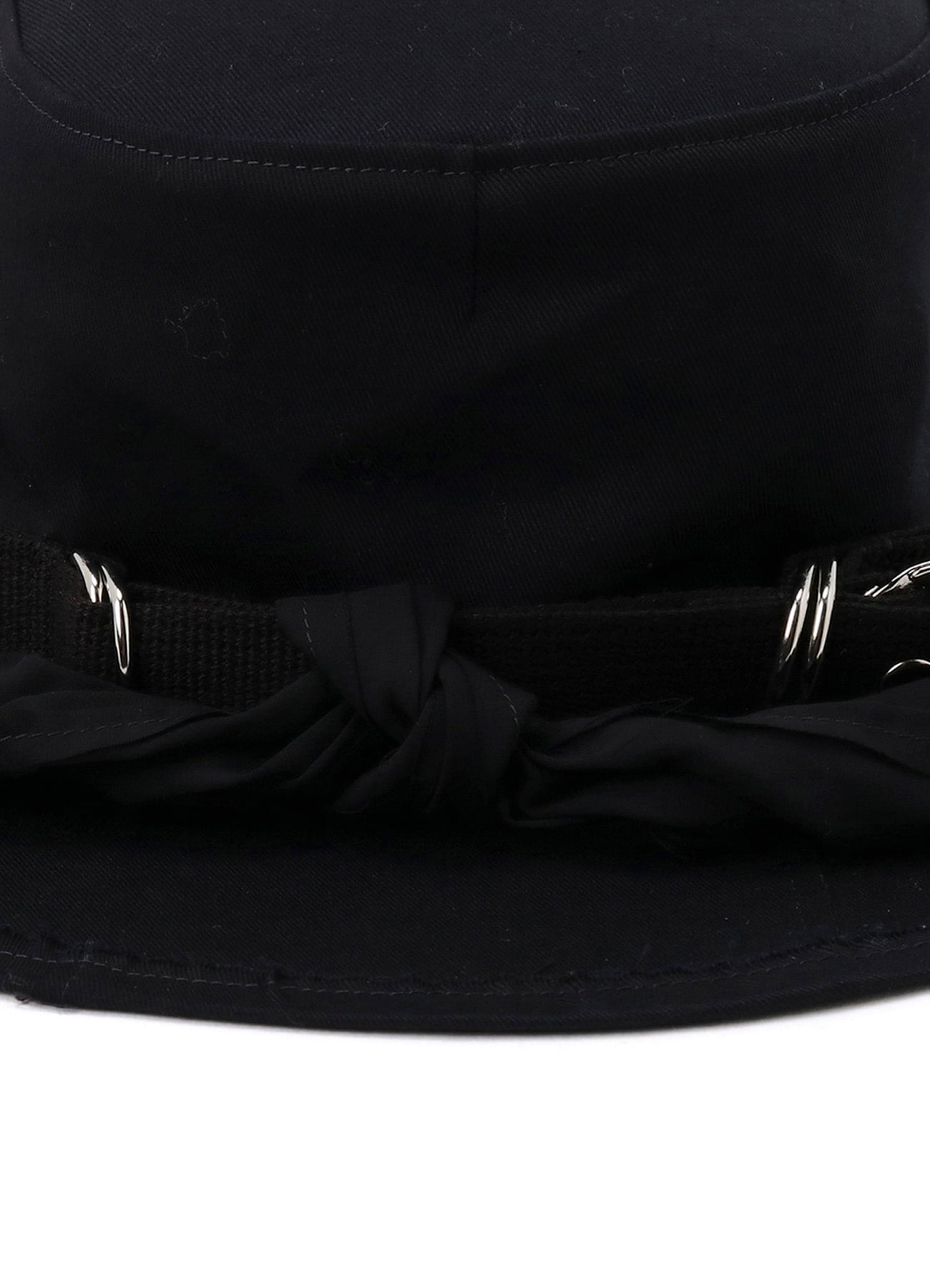 COTTON TWILL SCARF HAT