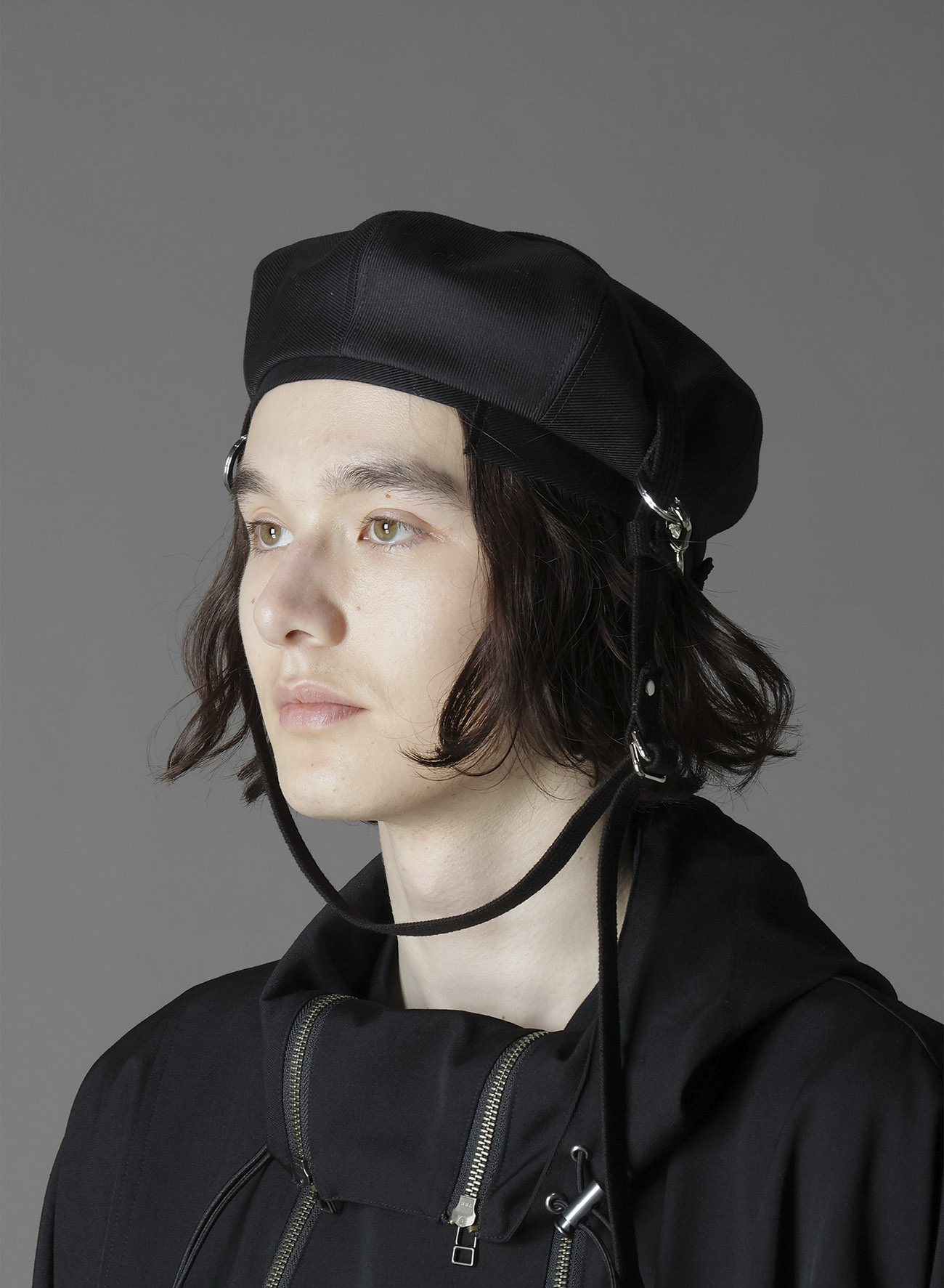 FRENCH AYA BELTED BERET