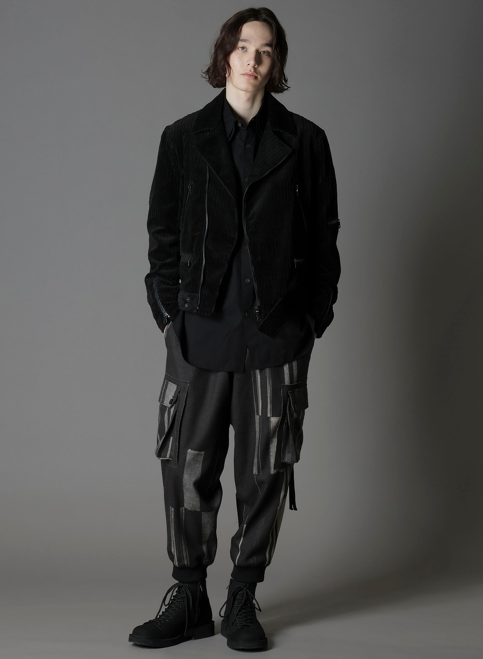 PAIR CORDUROY AIR TURNING RIDERS JACKET
