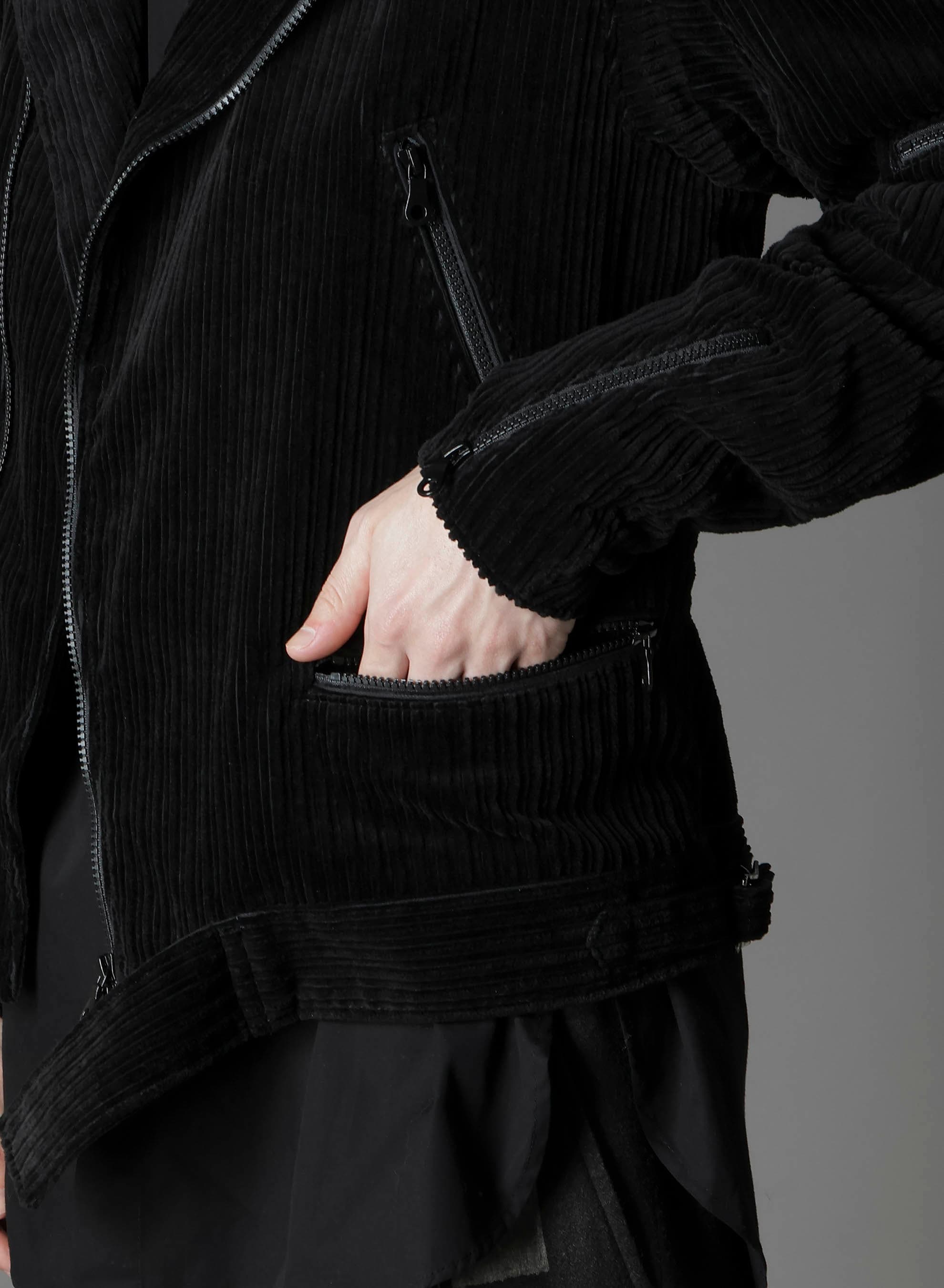 PAIR CORDUROY AIR TURNING RIDERS JACKET