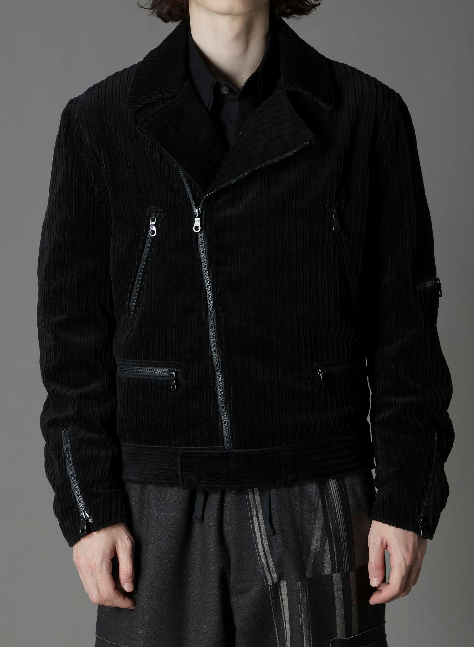 PAIR CORDUROY AIR TURNING RIDERS JACKET