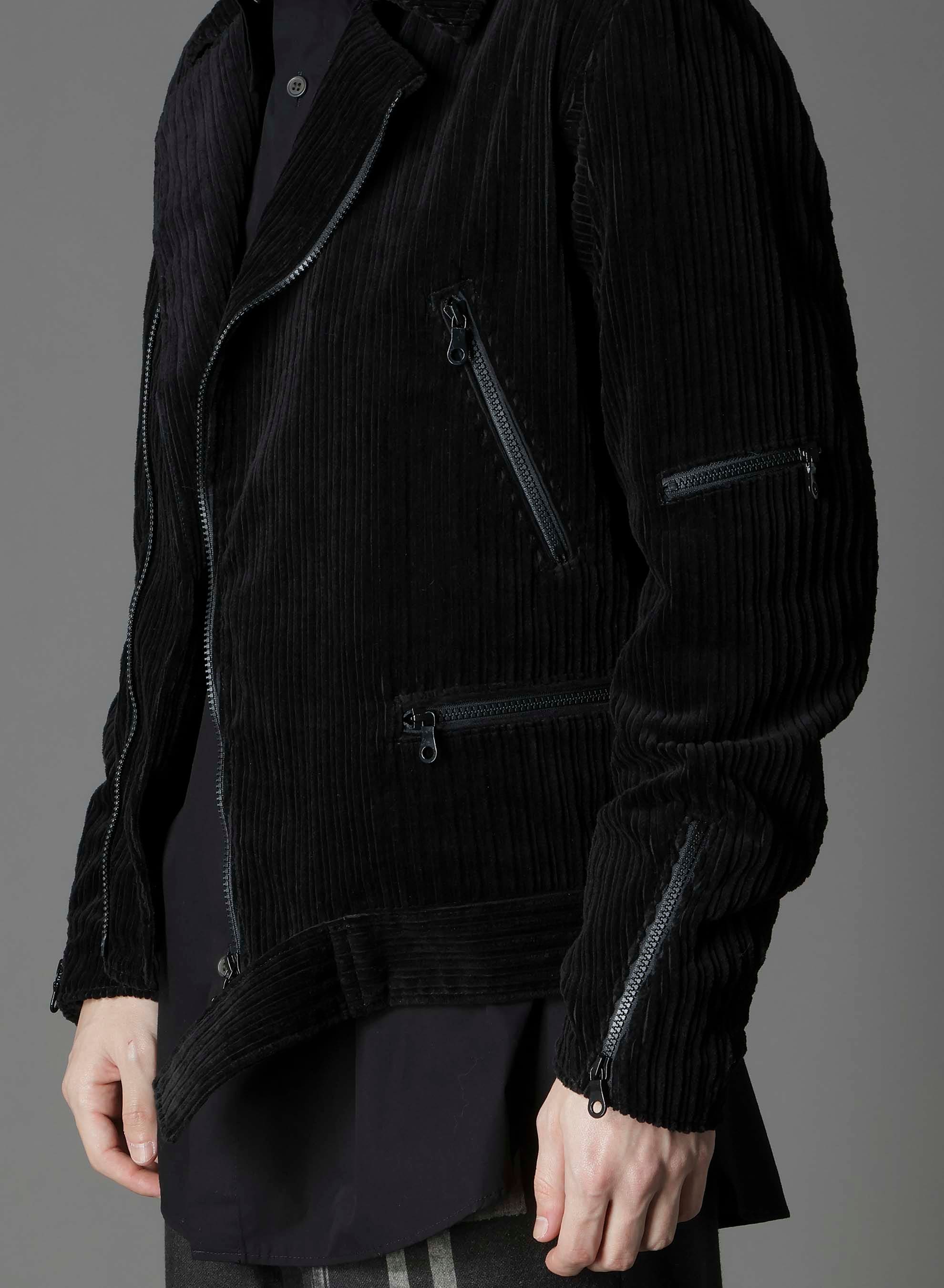 PAIR CORDUROY AIR TURNING RIDERS JACKET
