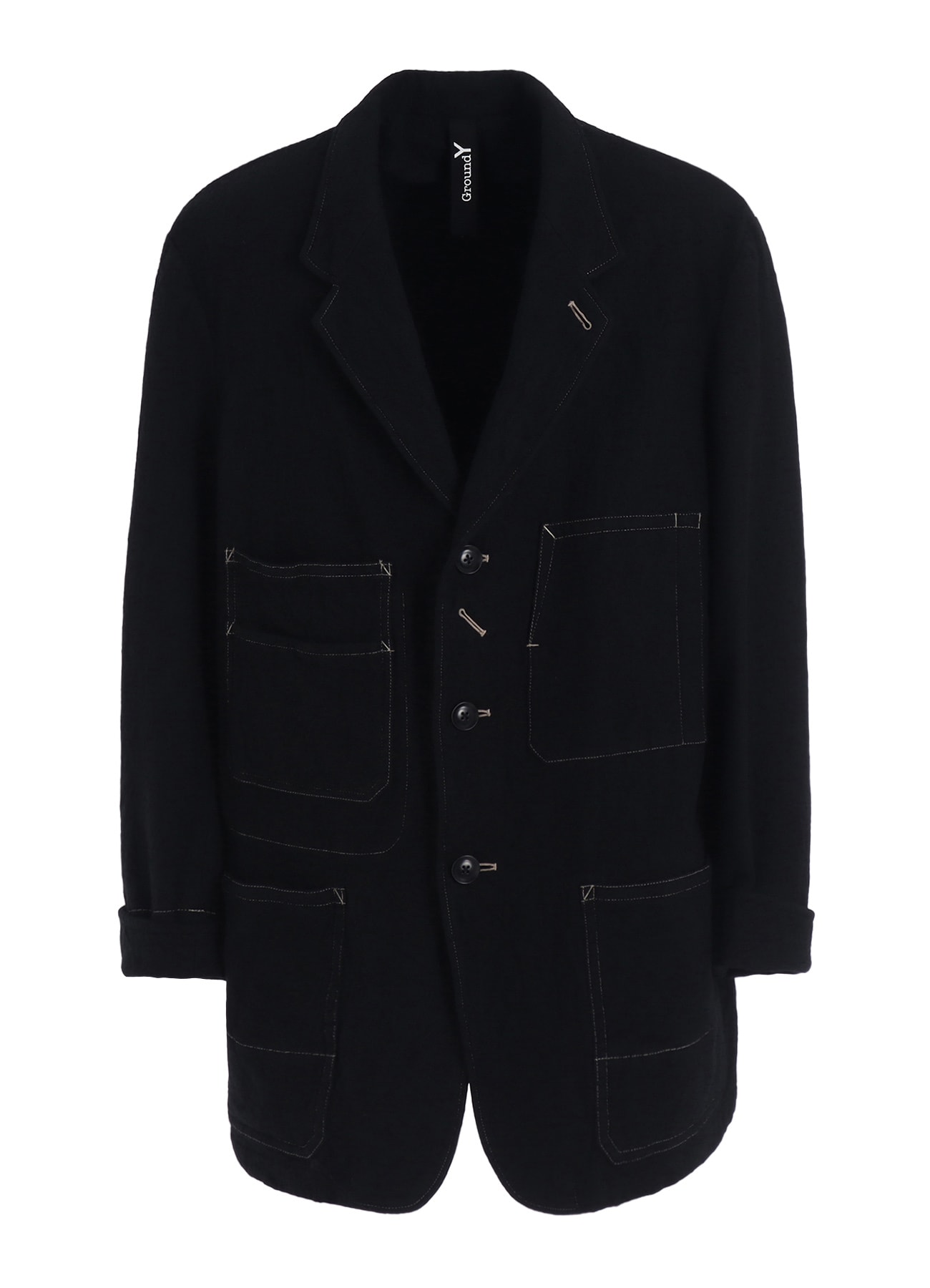 FULLING SERGE COVERALL PK JACKET