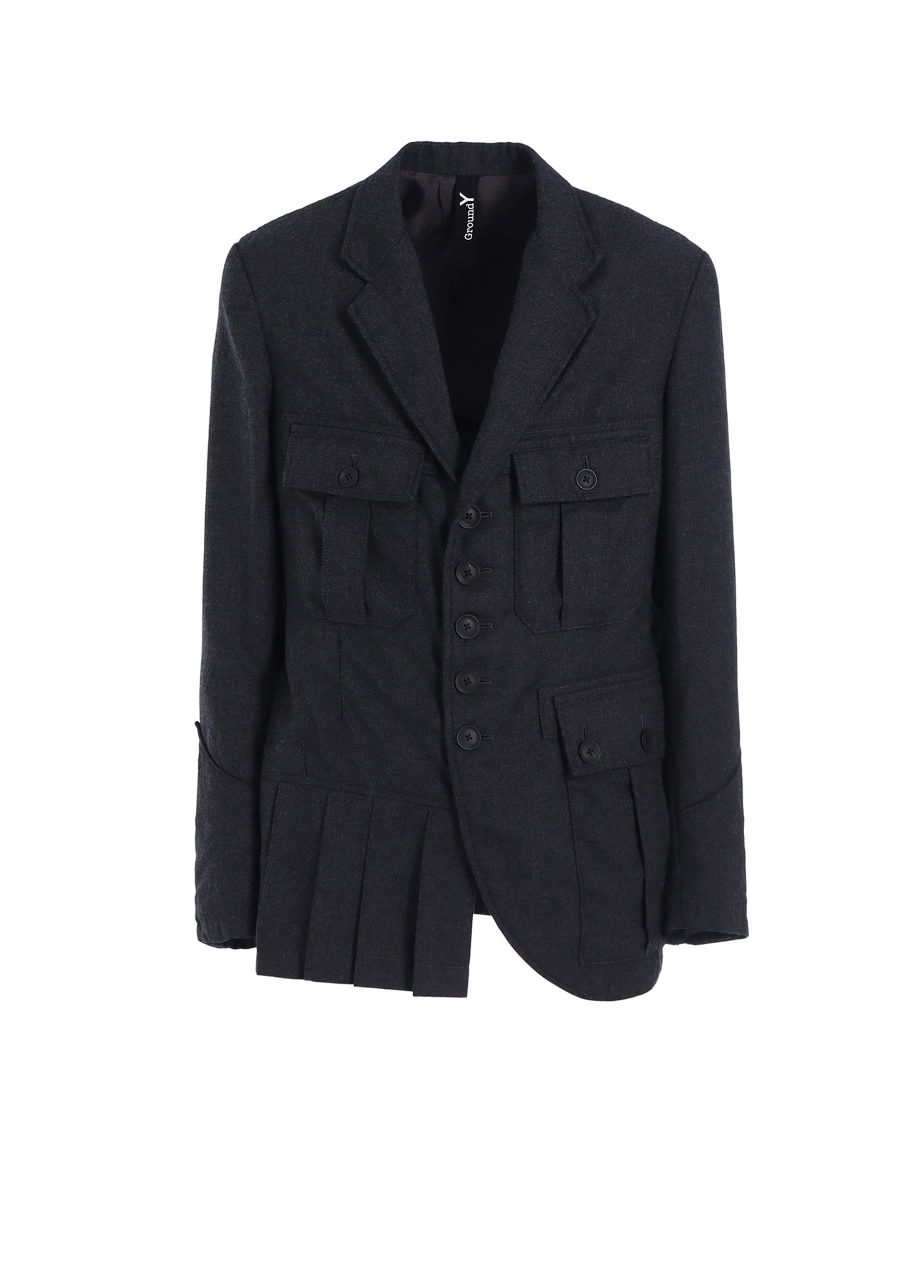 W.TA SAXONY MILITARY FRONT PLEATS JACKET