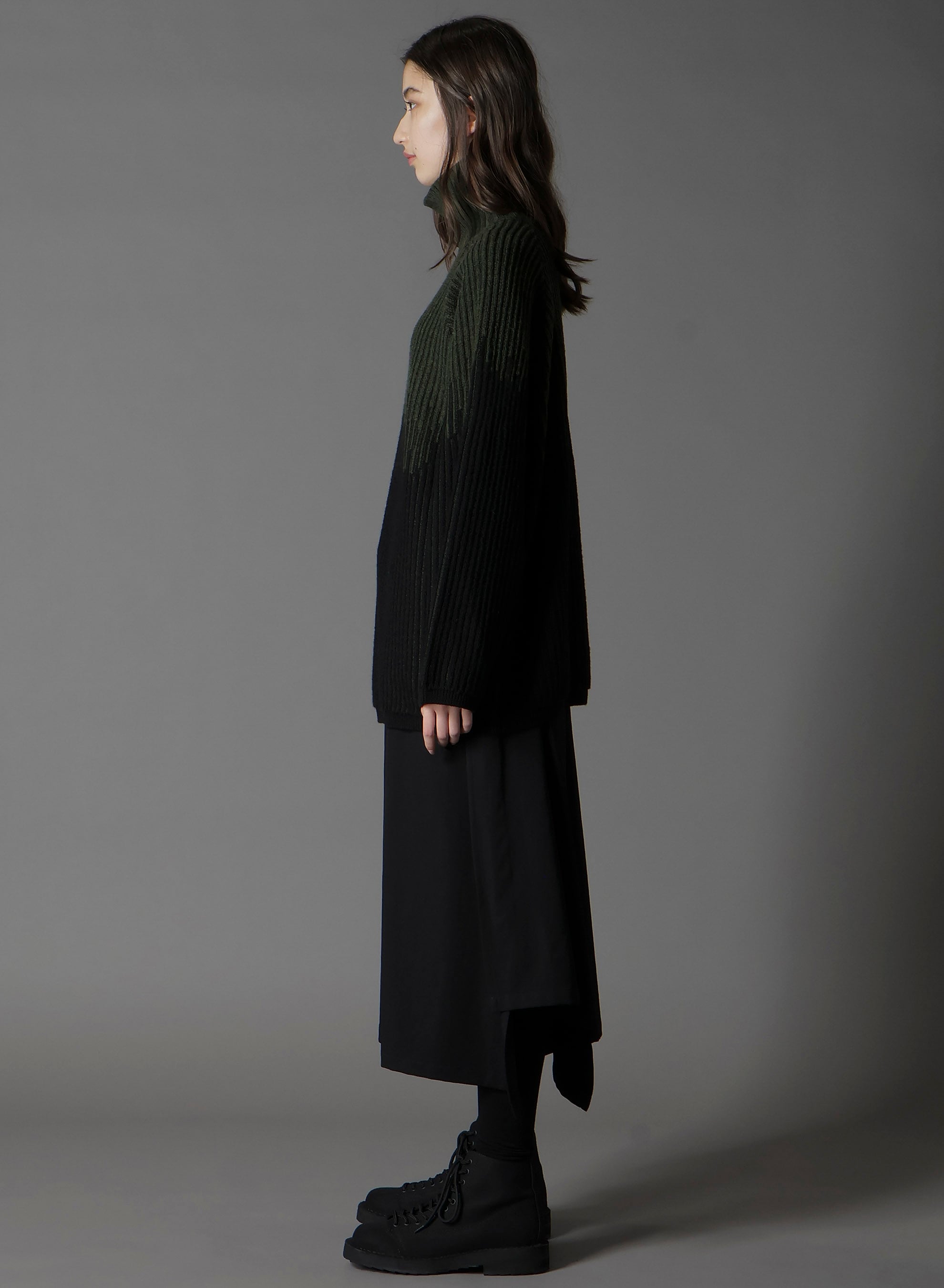 EXFINE MERINO WOOL KNITTING JQ PULL OVER