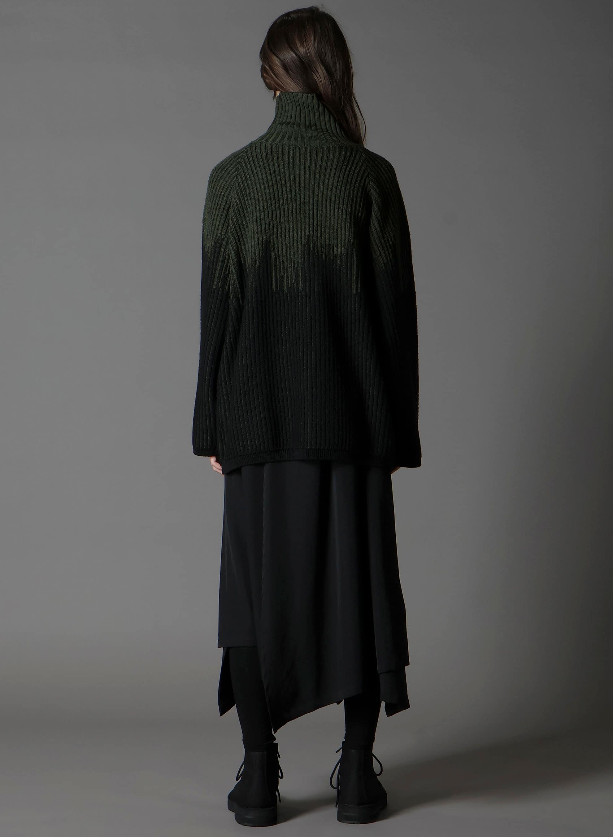 EXFINE MERINO WOOL KNITTING JQ PULL OVER