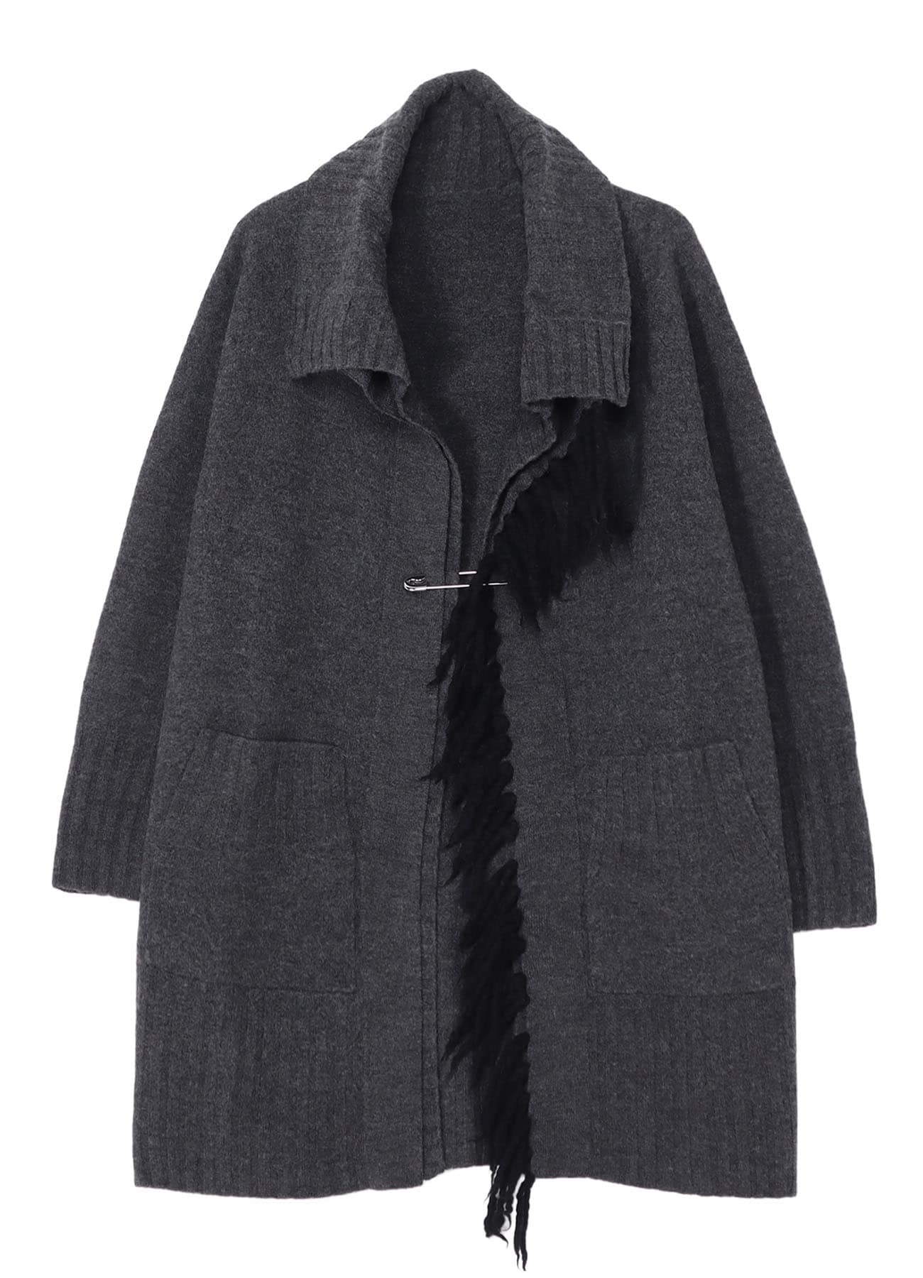 BoilMerinoWool FRINGE KNIT GOWN