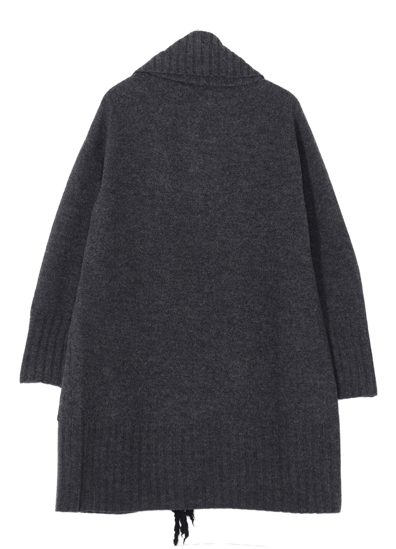 BoilMerinoWool FRINGE KNIT GOWN