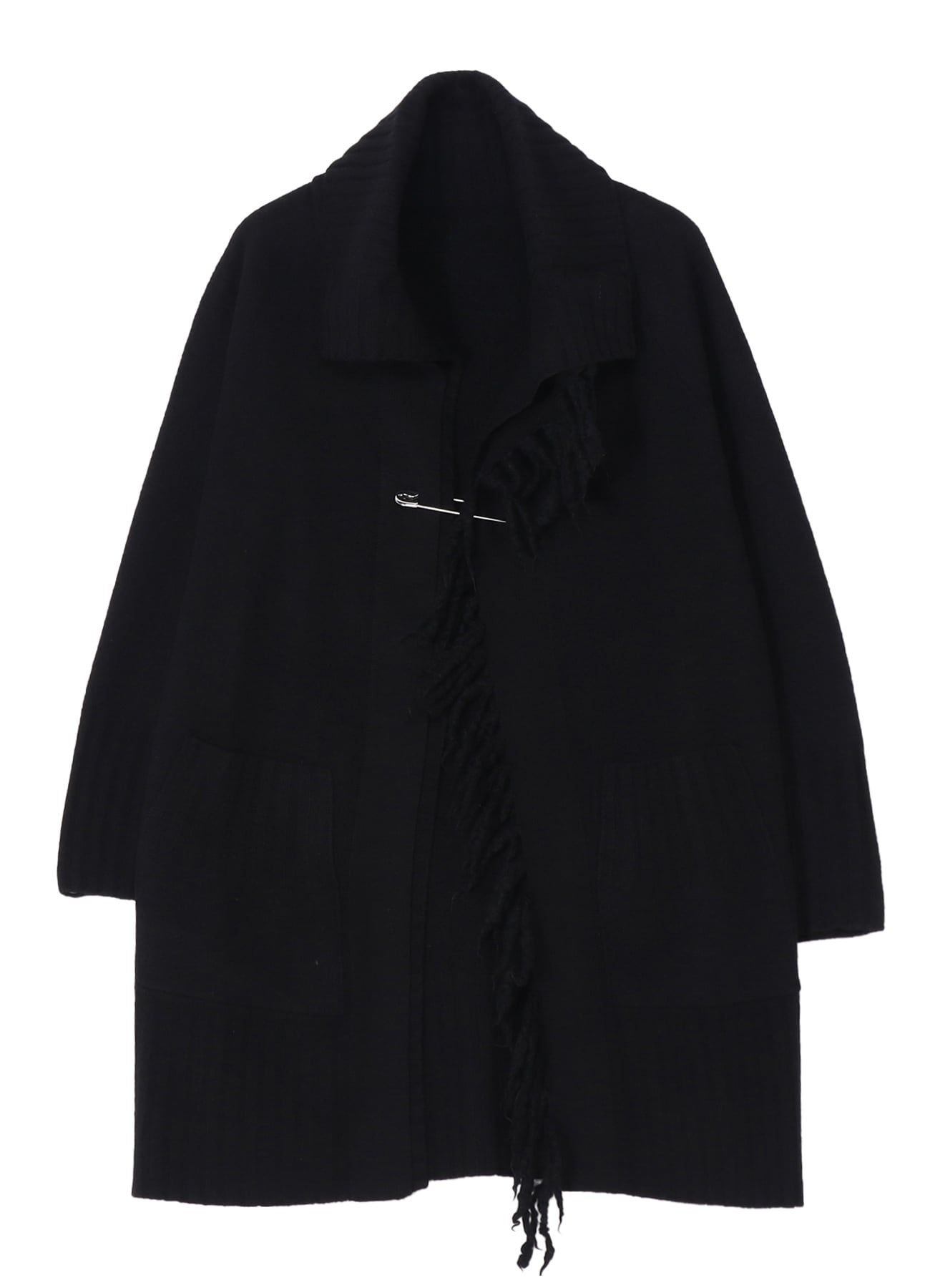 BoilMerinoWool FRINGE KNIT GOWN