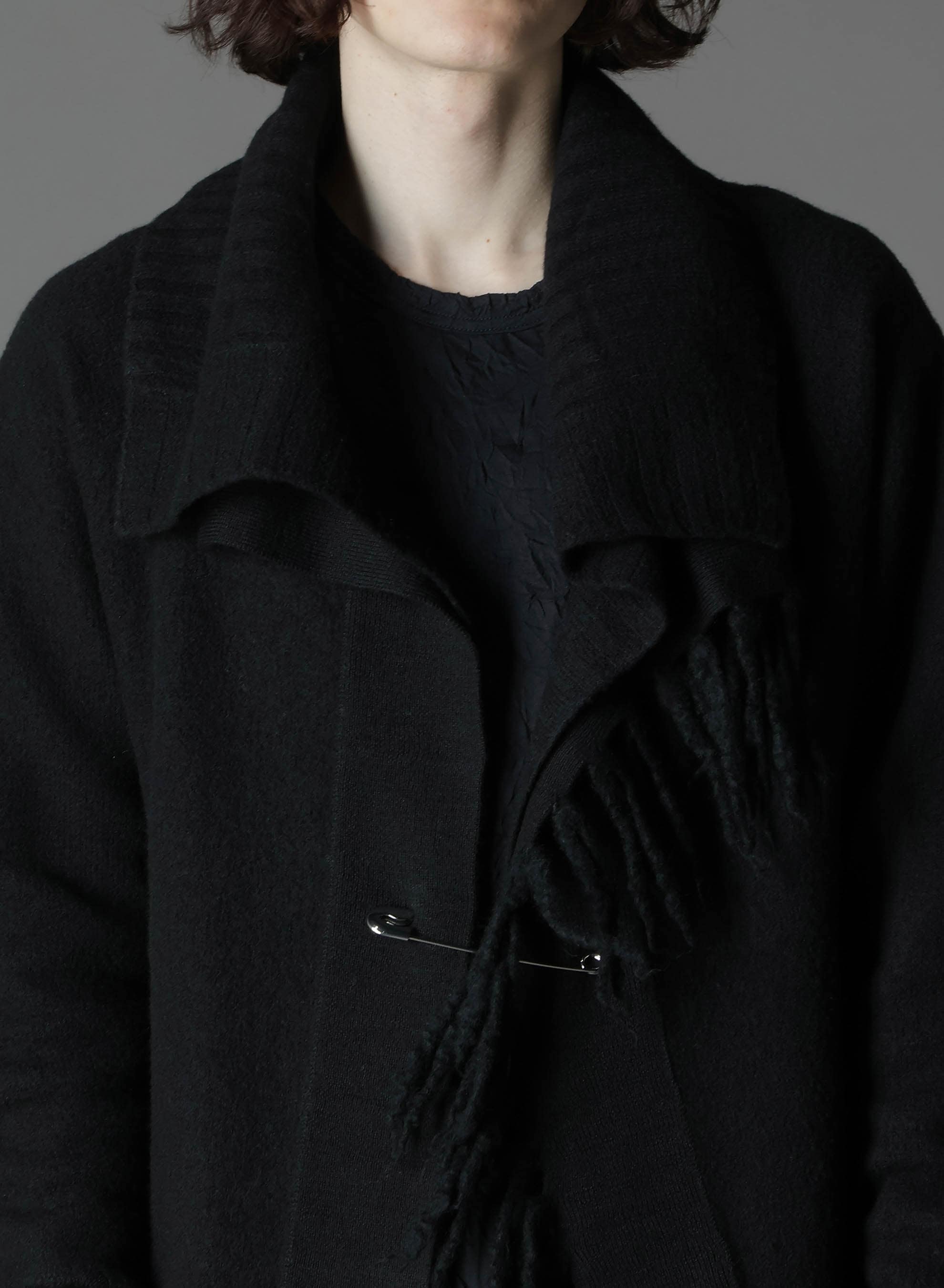 BoilMerinoWool FRINGE KNIT GOWN