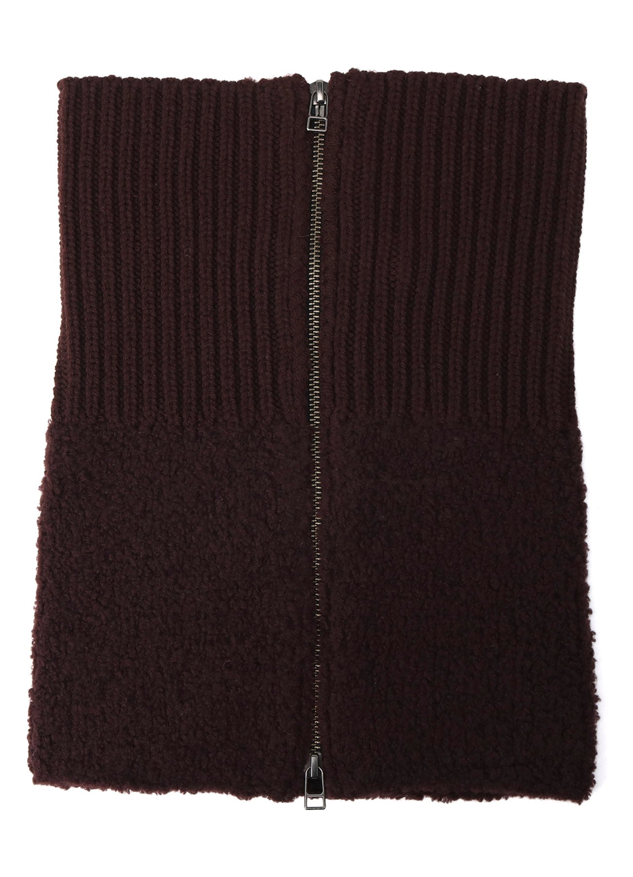 Wool boa+EX FineMerino Wool NECK WARMER