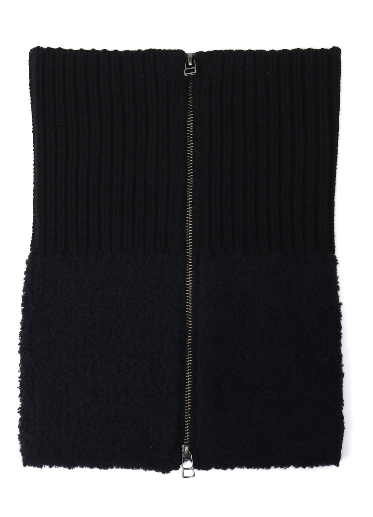 Wool boa+EX FineMerino Wool NECK WARMER