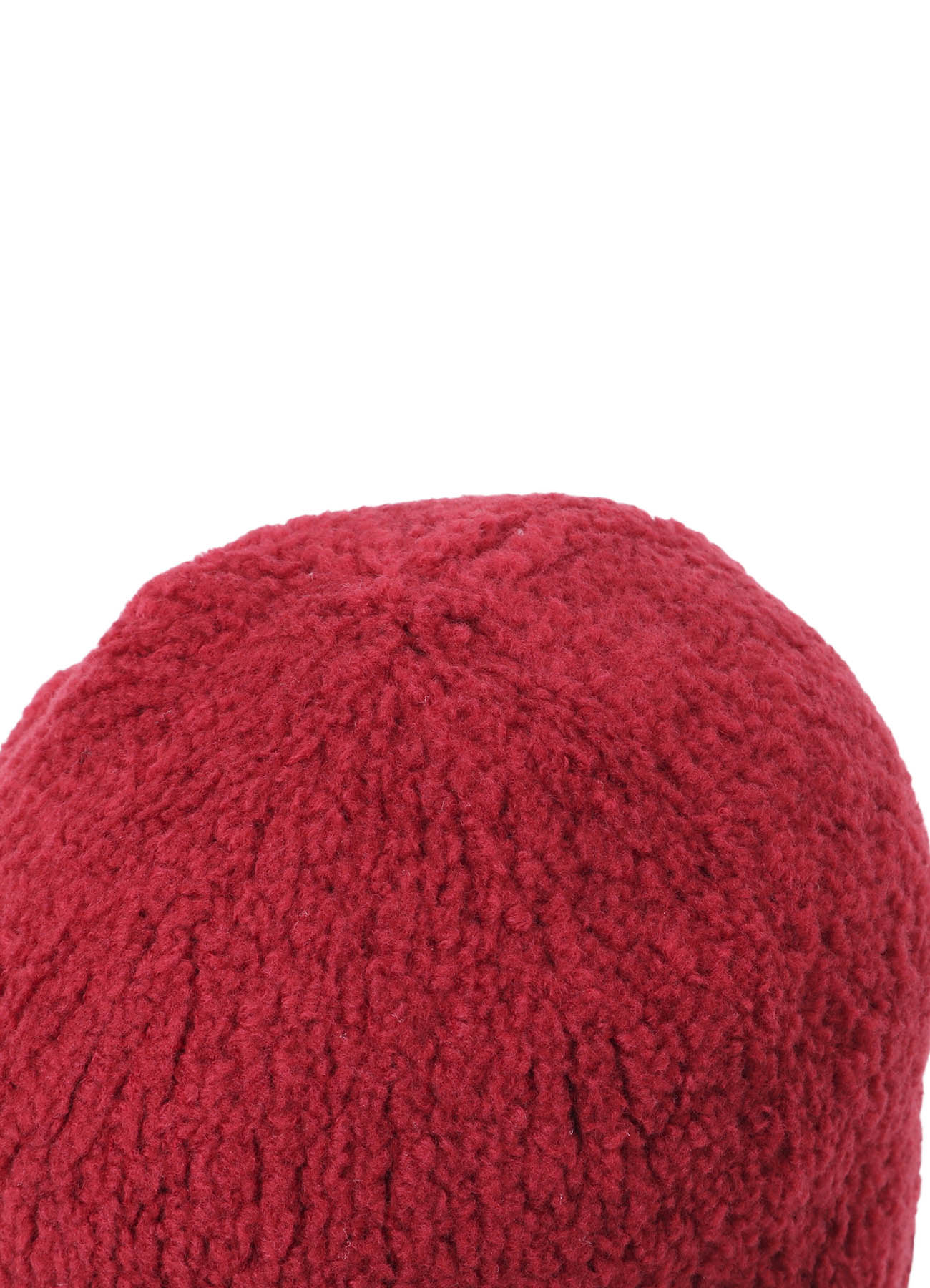 Wool boa+EX FineMerino Wool FLIGHT KNIT CAP