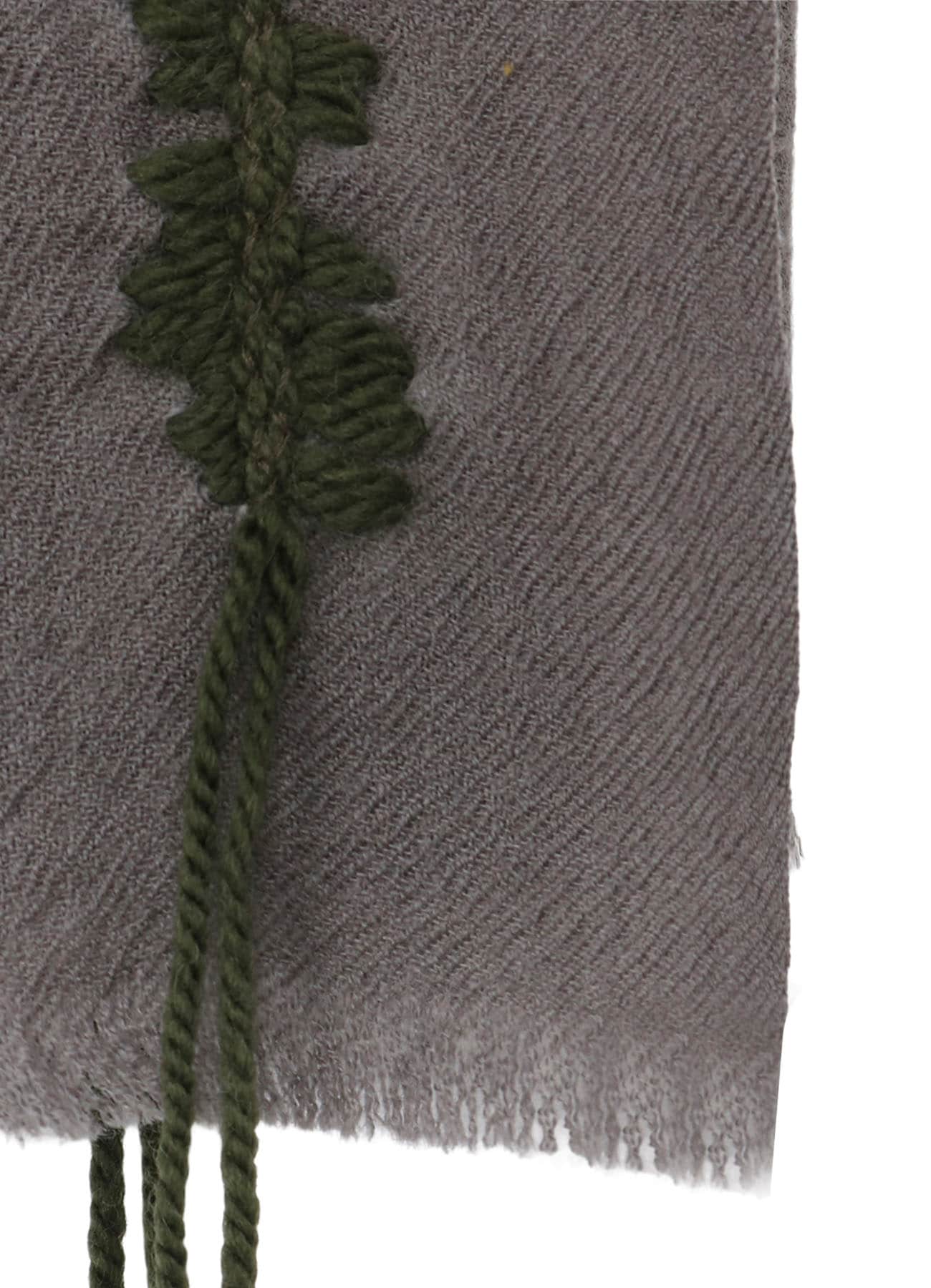 TETANY WOOL HAND STITCH SCARF