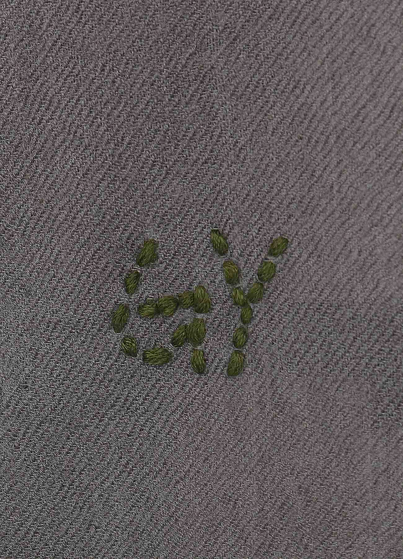 TETANY WOOL HAND STITCH SCARF