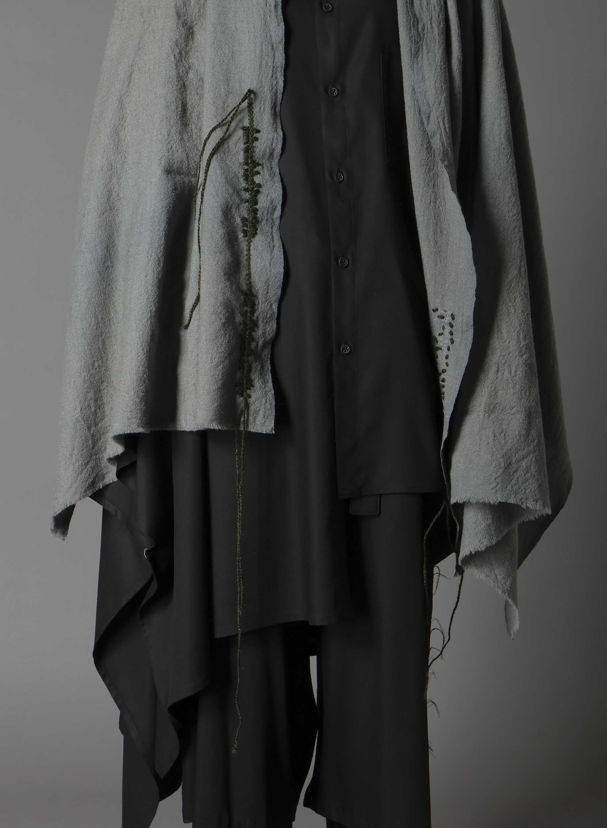 TETANY WOOL HAND STITCH SCARF