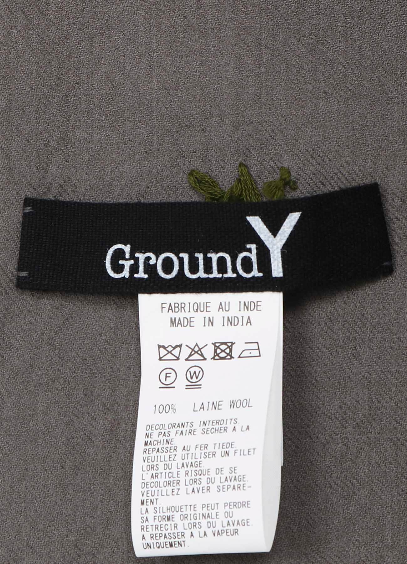 TETANY WOOL HAND STITCH SCARF