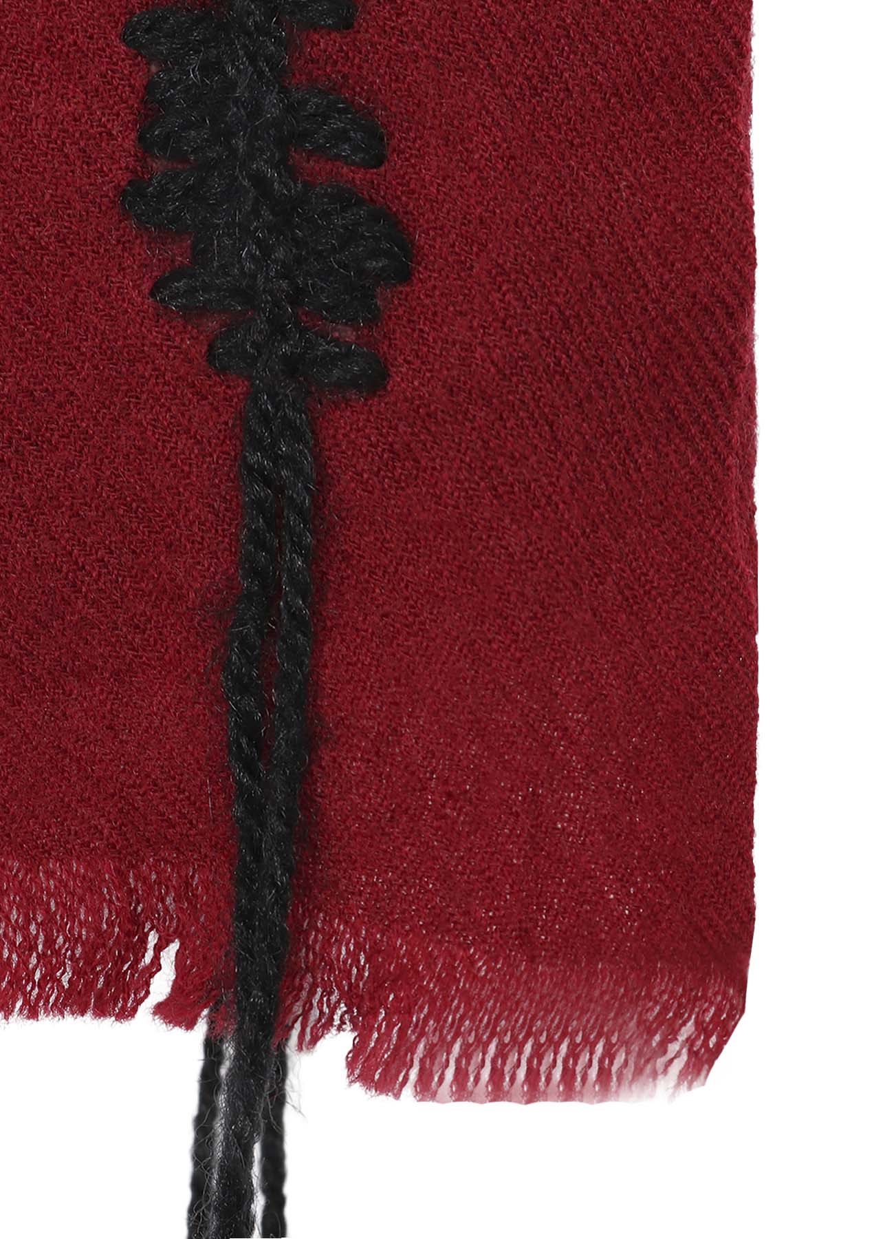 TETANY WOOL HAND STITCH SCARF