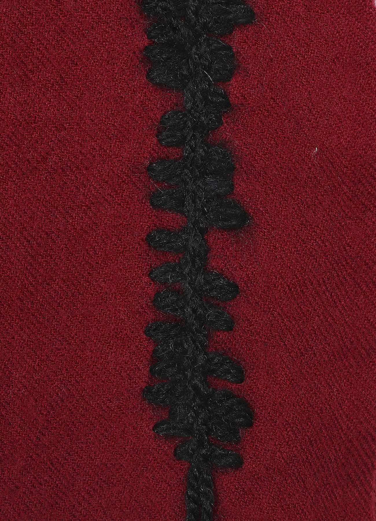 TETANY WOOL HAND STITCH SCARF