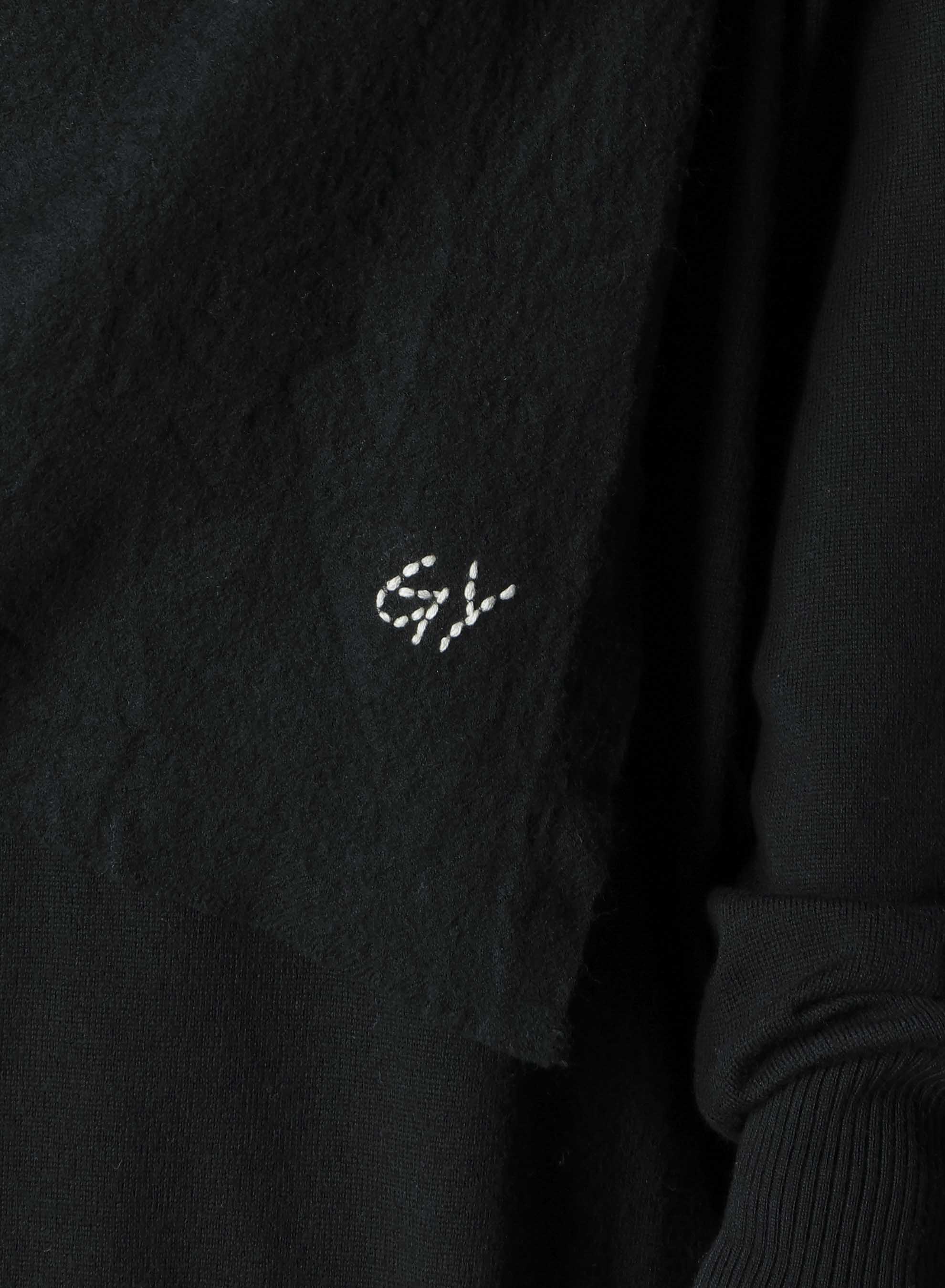 TETANY WOOL HAND STITCH SCARF