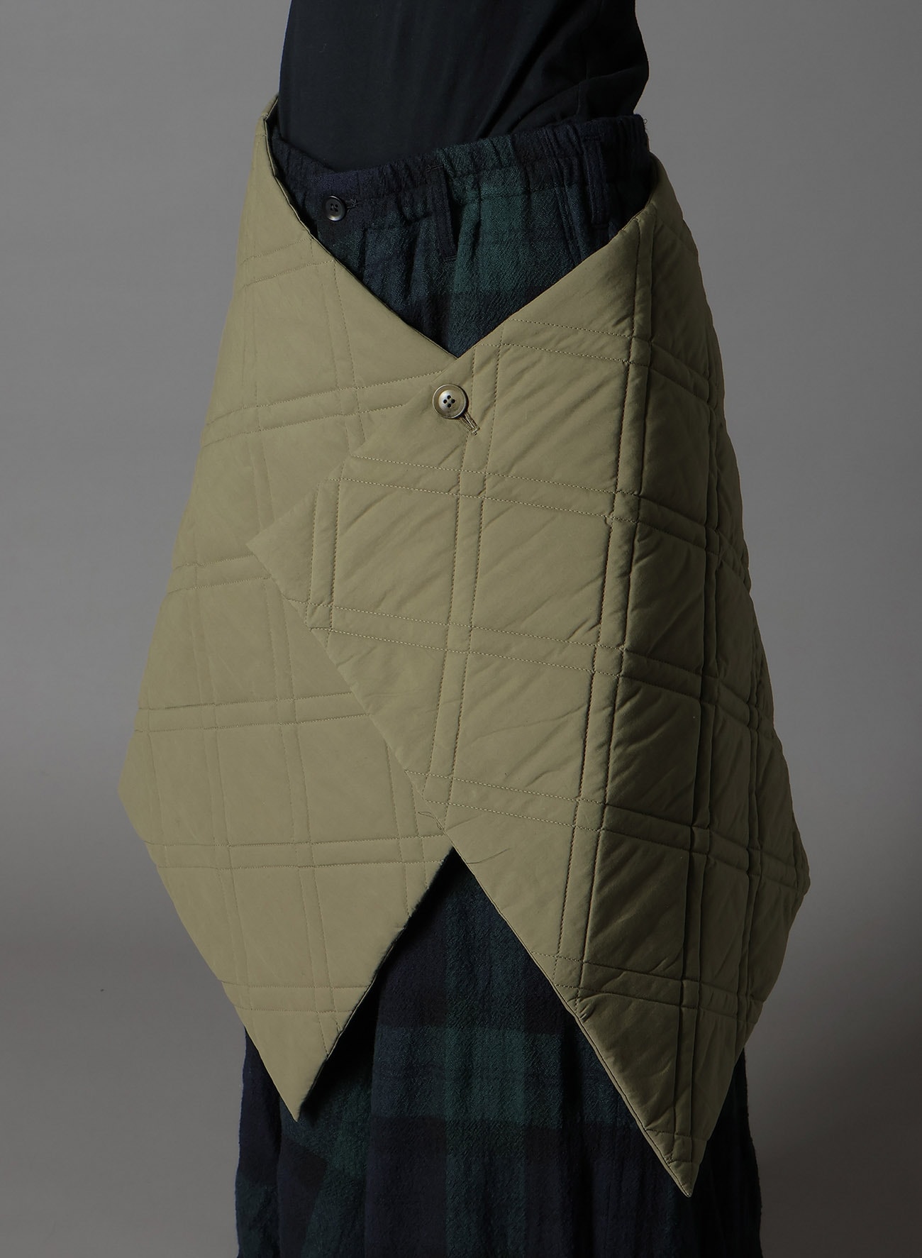 COTTON TYPEWRITER PADDED SCARF