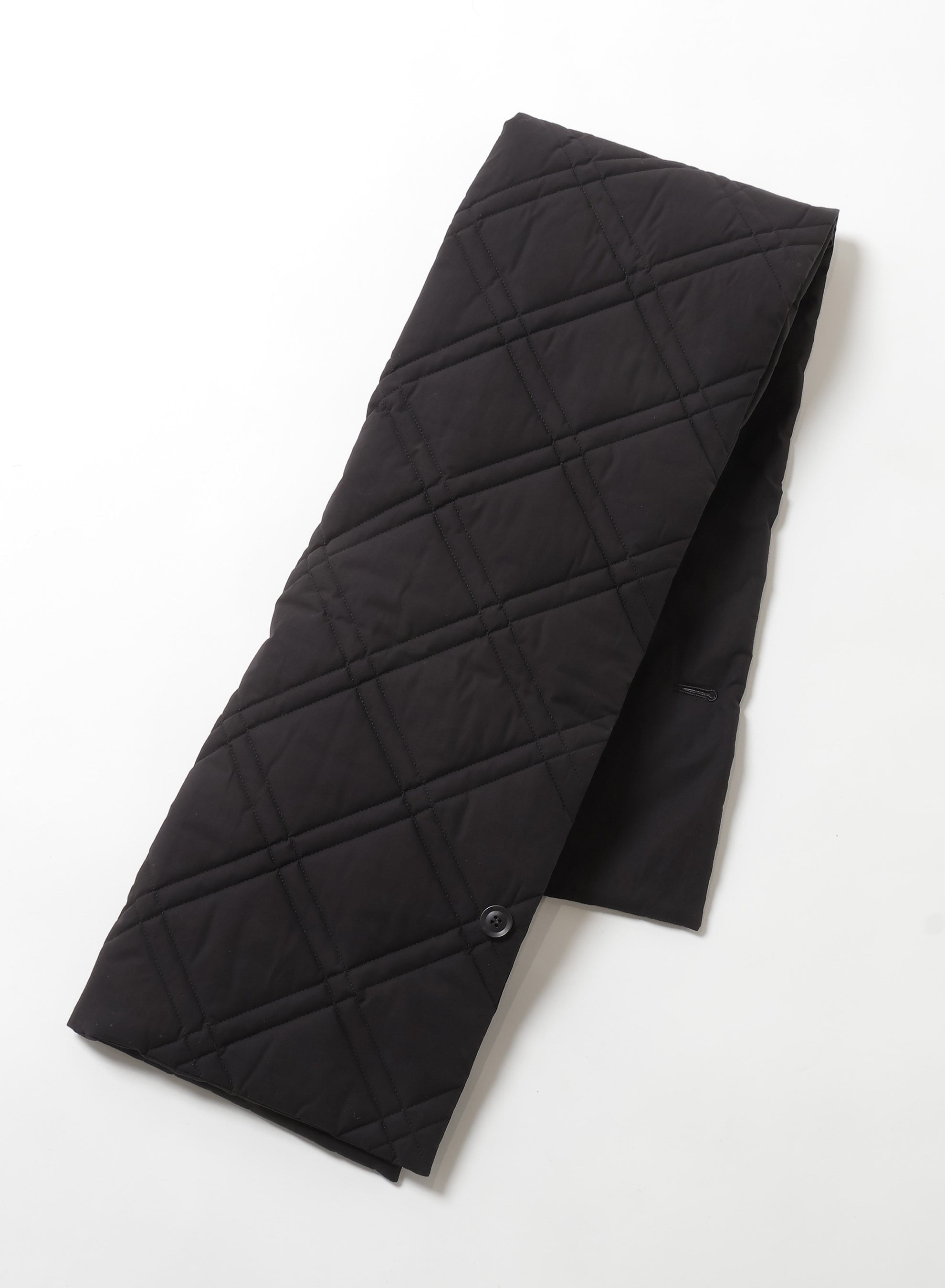 COTTON TYPEWRITER PADDED SCARF