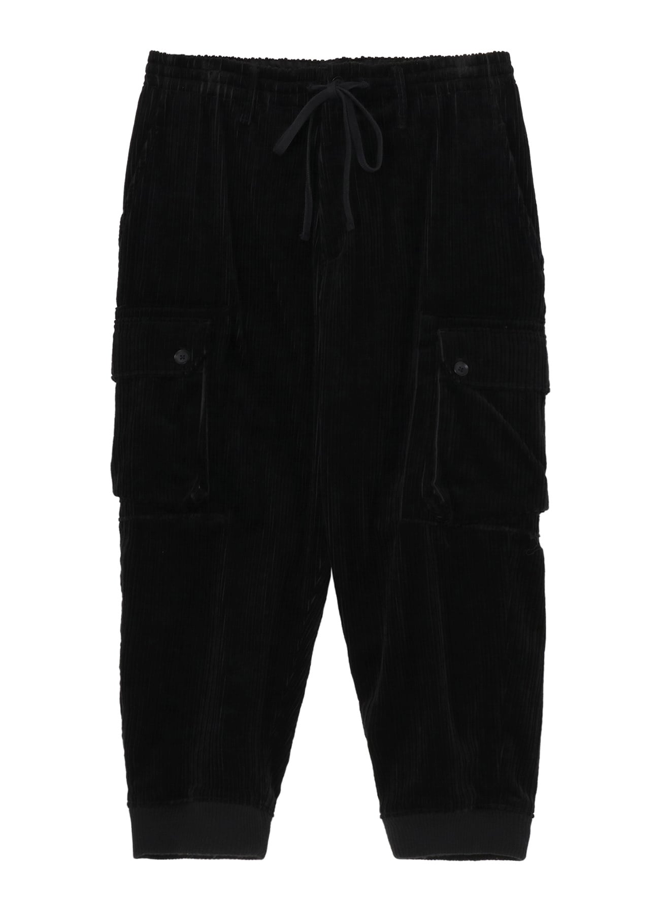PAIR CORDUROY AIR TURNING RIBBED HEM CARGO