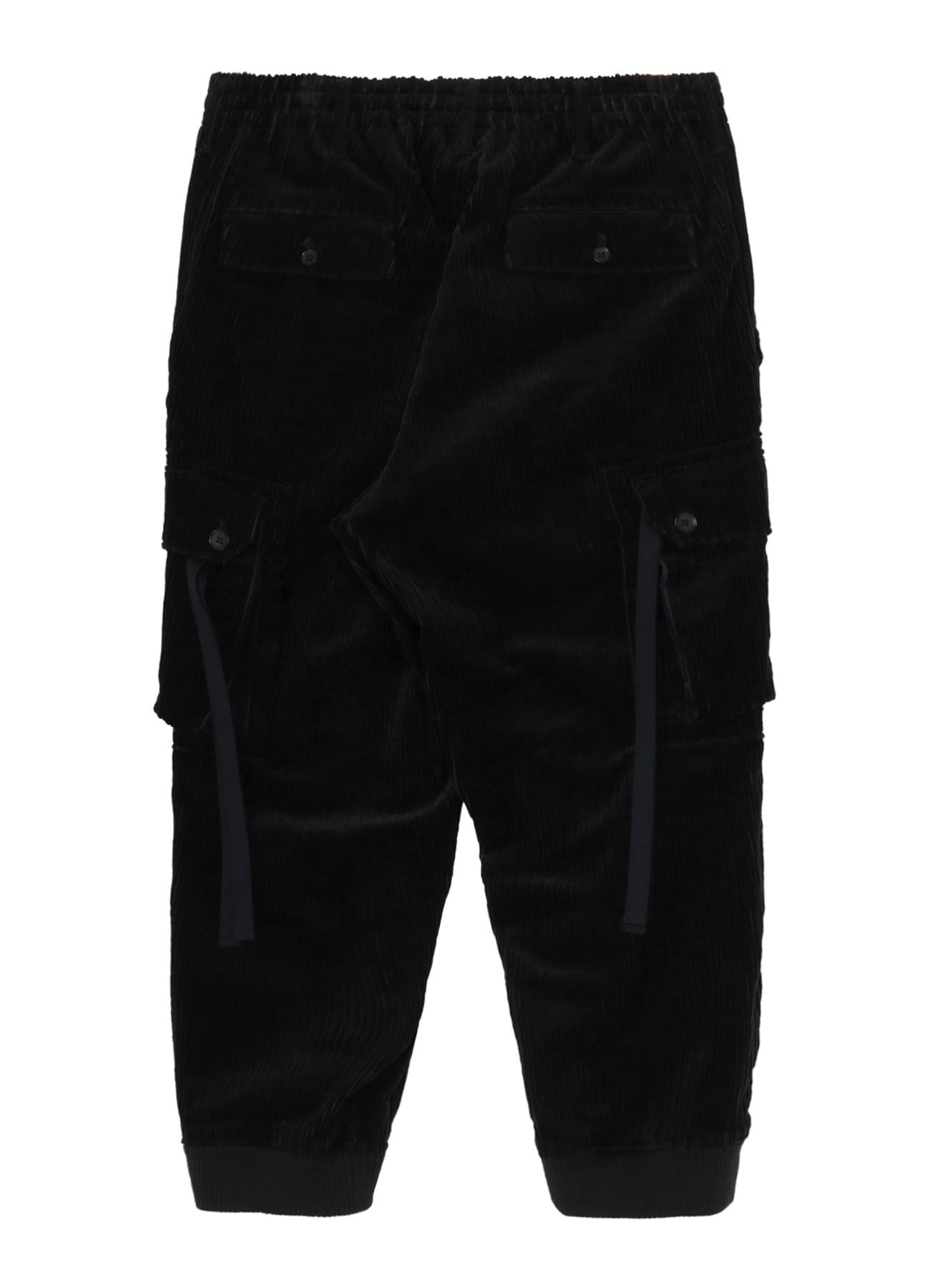 PAIR CORDUROY AIR TURNING RIBBED HEM CARGO