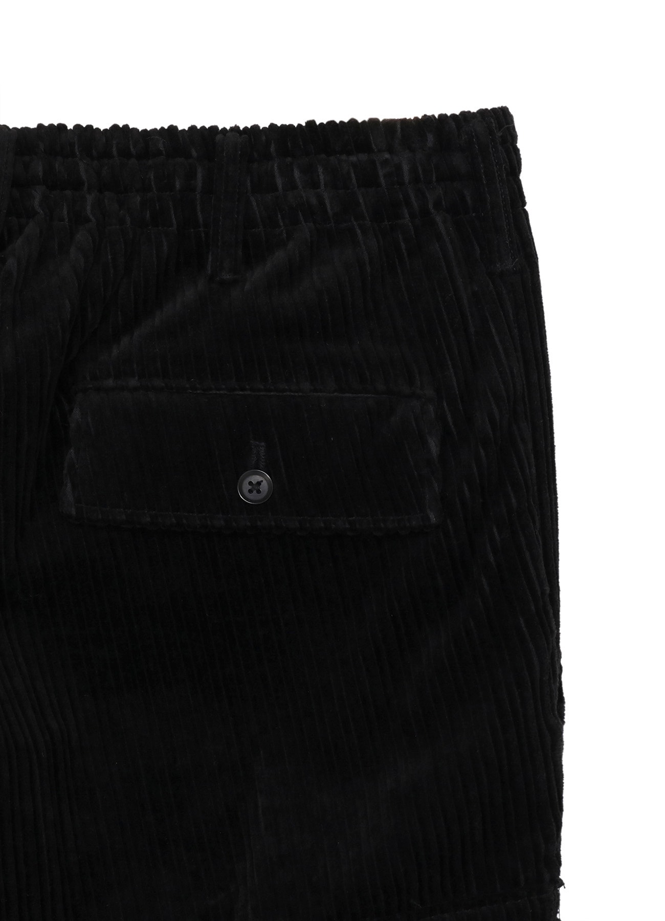 PAIR CORDUROY AIR TURNING RIBBED HEM CARGO