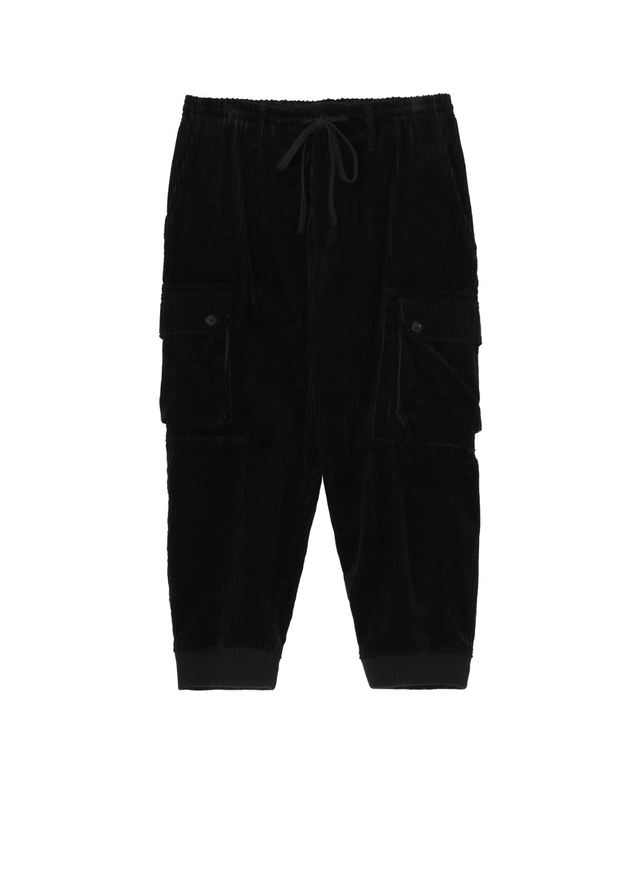 PAIR CORDUROY AIR TURNING RIBBED HEM CARGO