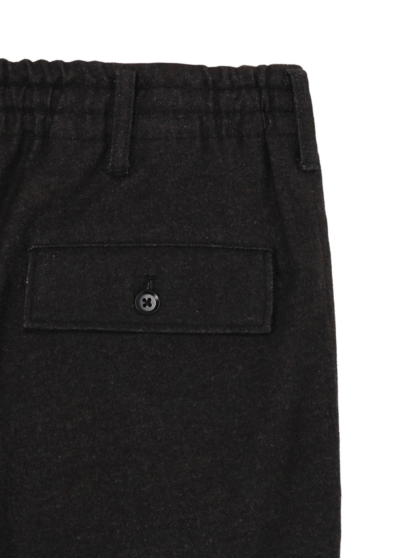 FLANNEL STRIPE PATTERN STANDARD RIBBED HEM CARGO