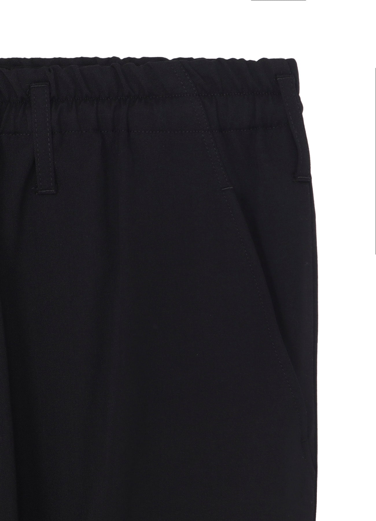 W/GABARDINE DOUBLE HEM RIB PANTS