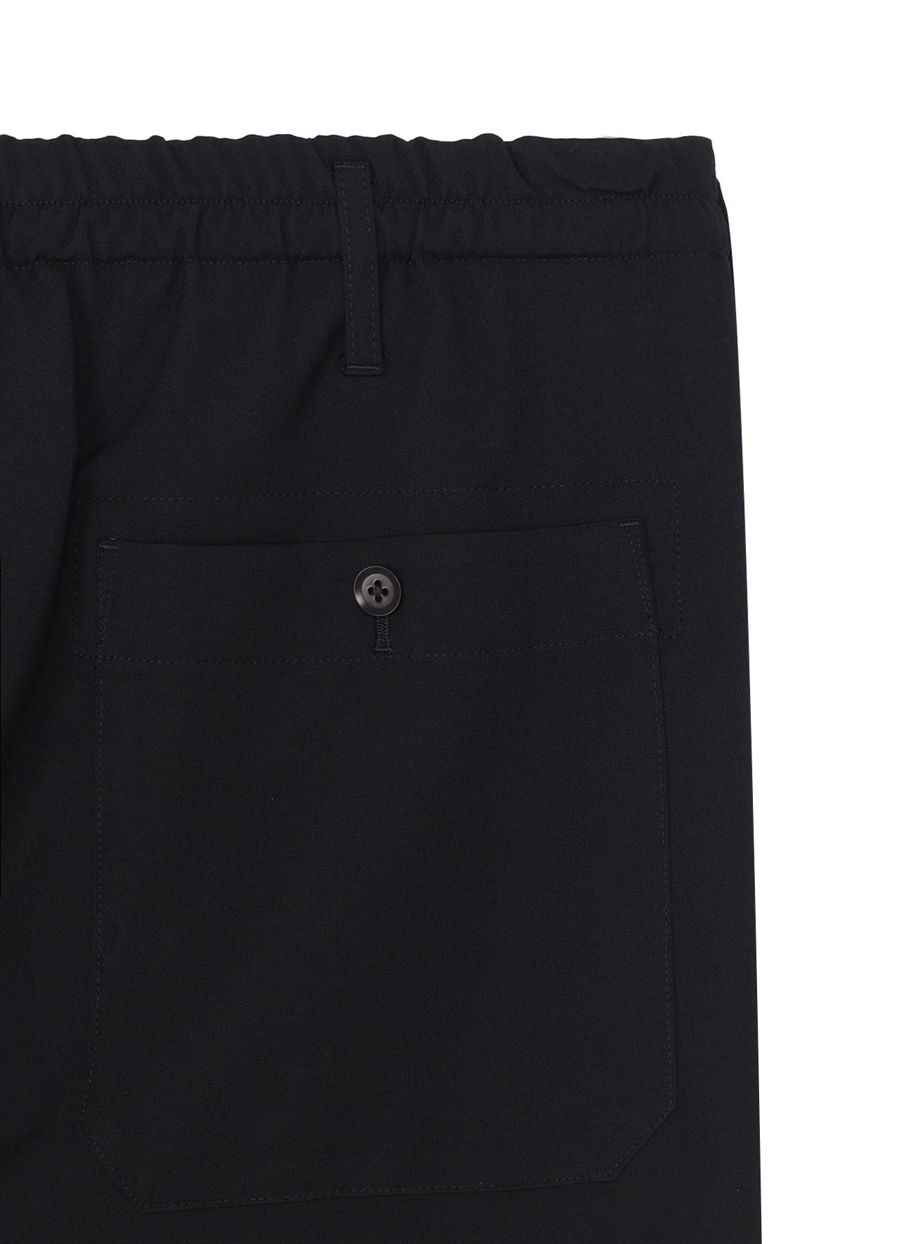 W/GABARDINE DOUBLE HEM RIB PANTS