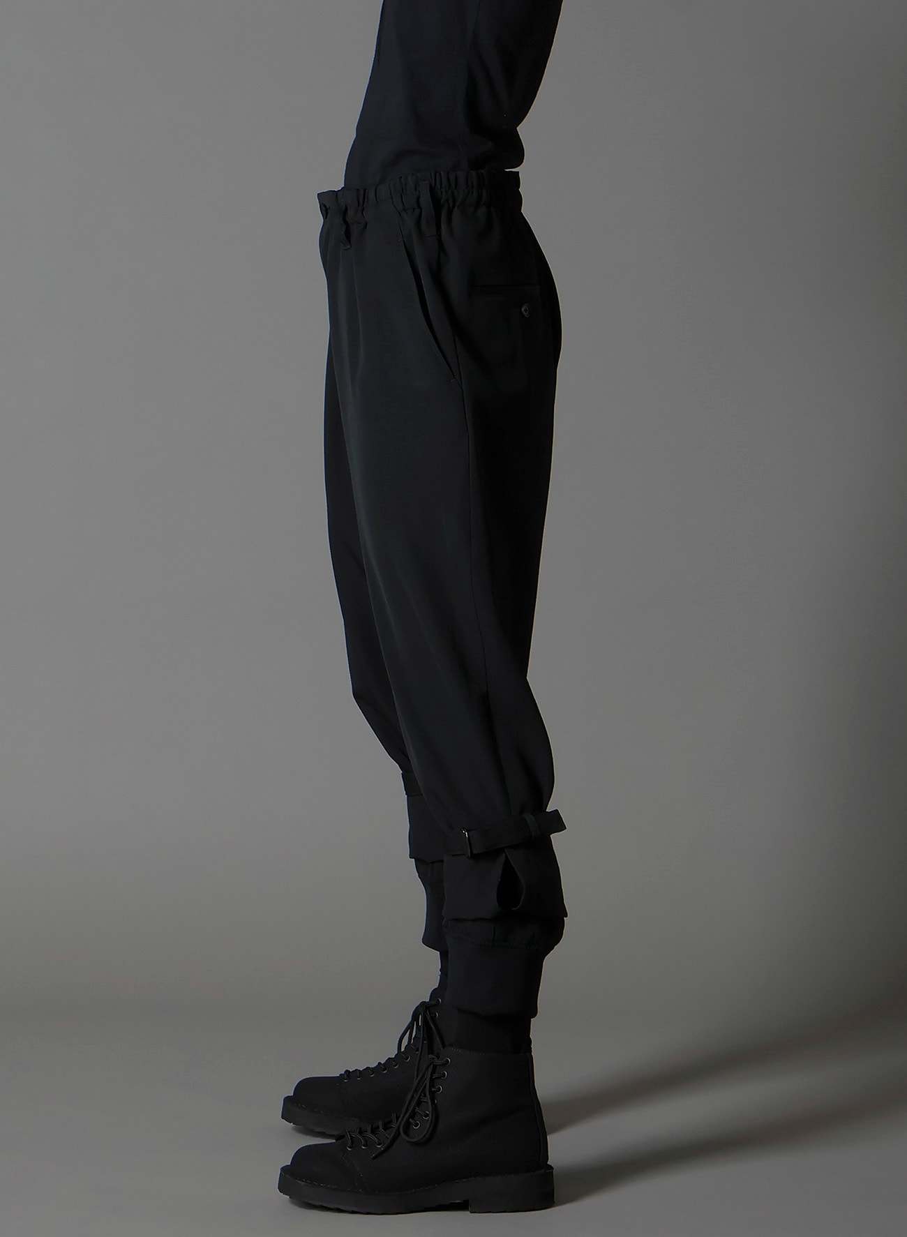 W/GABARDINE DOUBLE HEM RIB PANTS