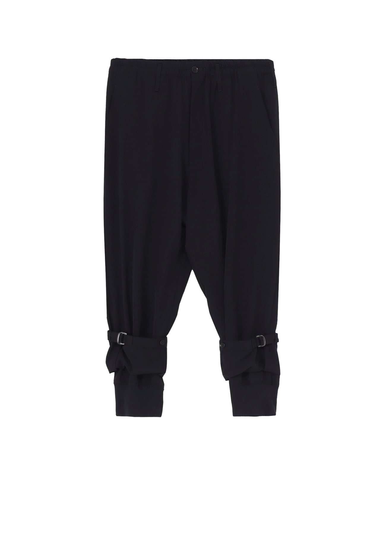 W/GABARDINE DOUBLE HEM RIB PANTS