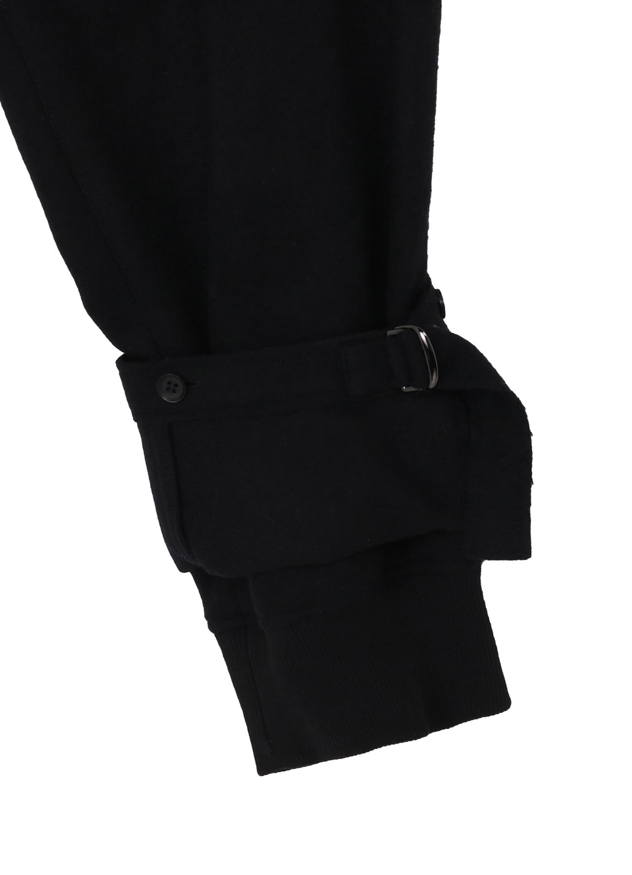 MELTON DOUBLE HEM RIB PANTS