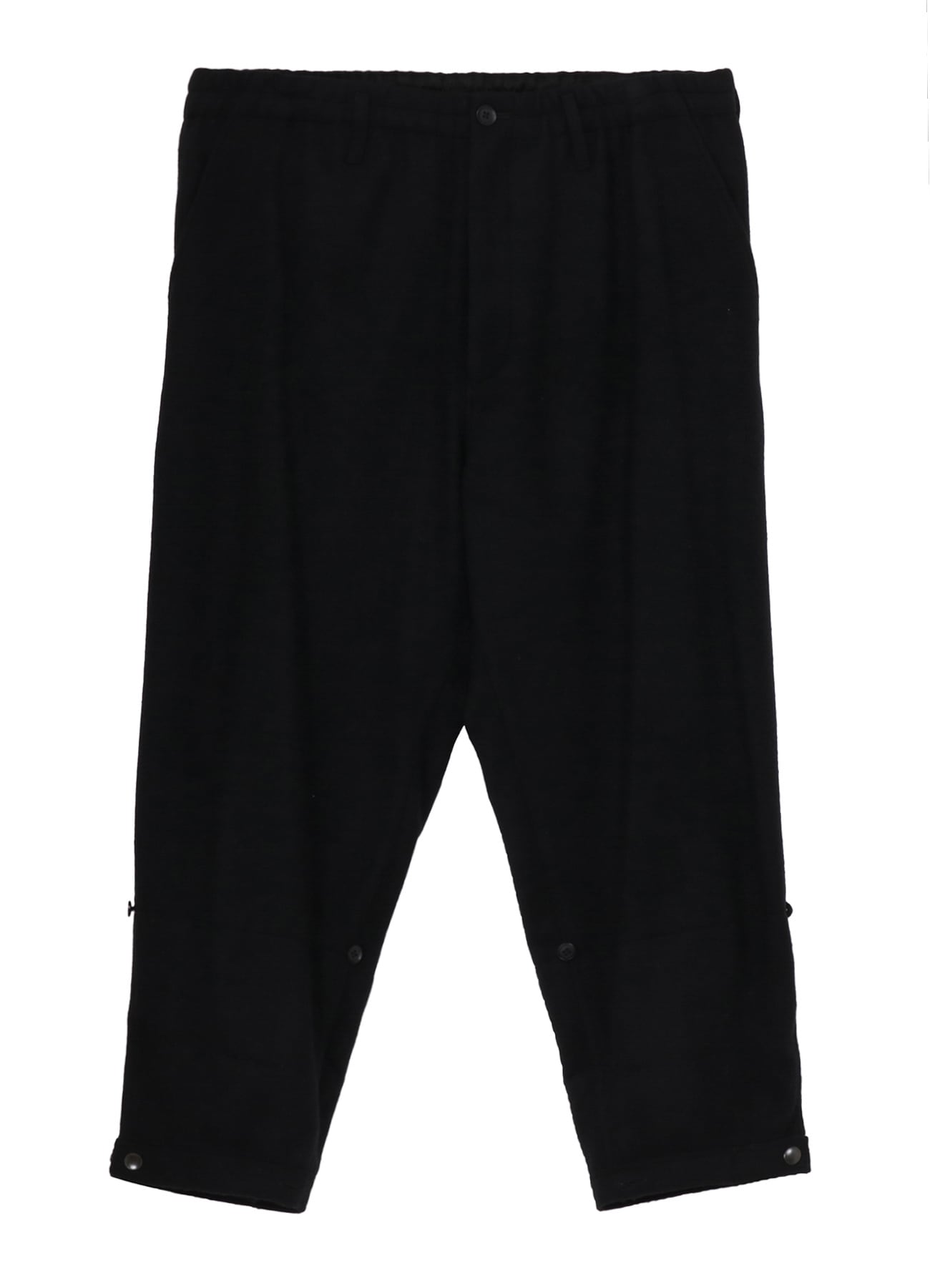 MELTON DOUBLE HEM RIB PANTS