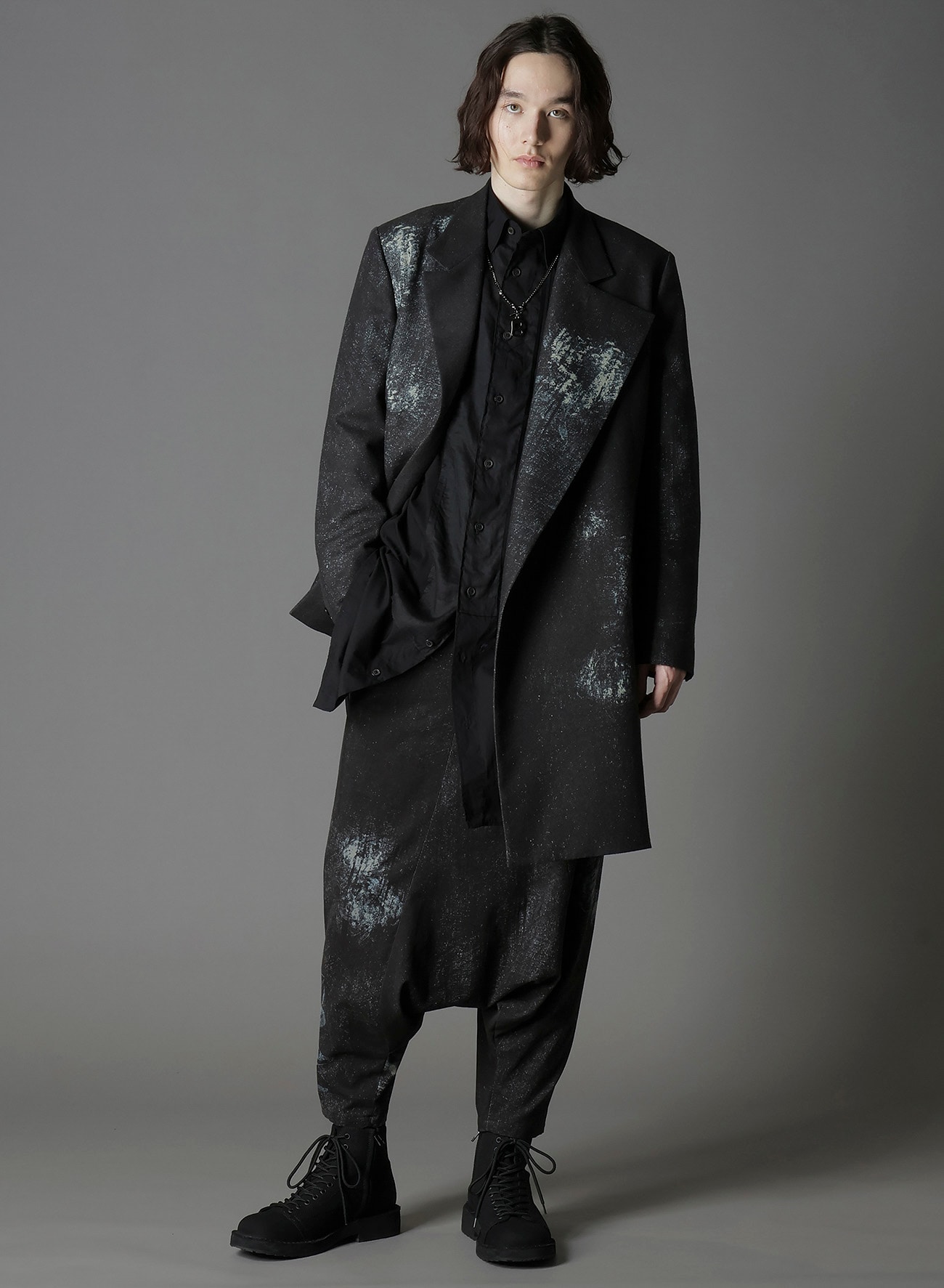 NARROW RIBS CORDUROY SAROUEL PANTS