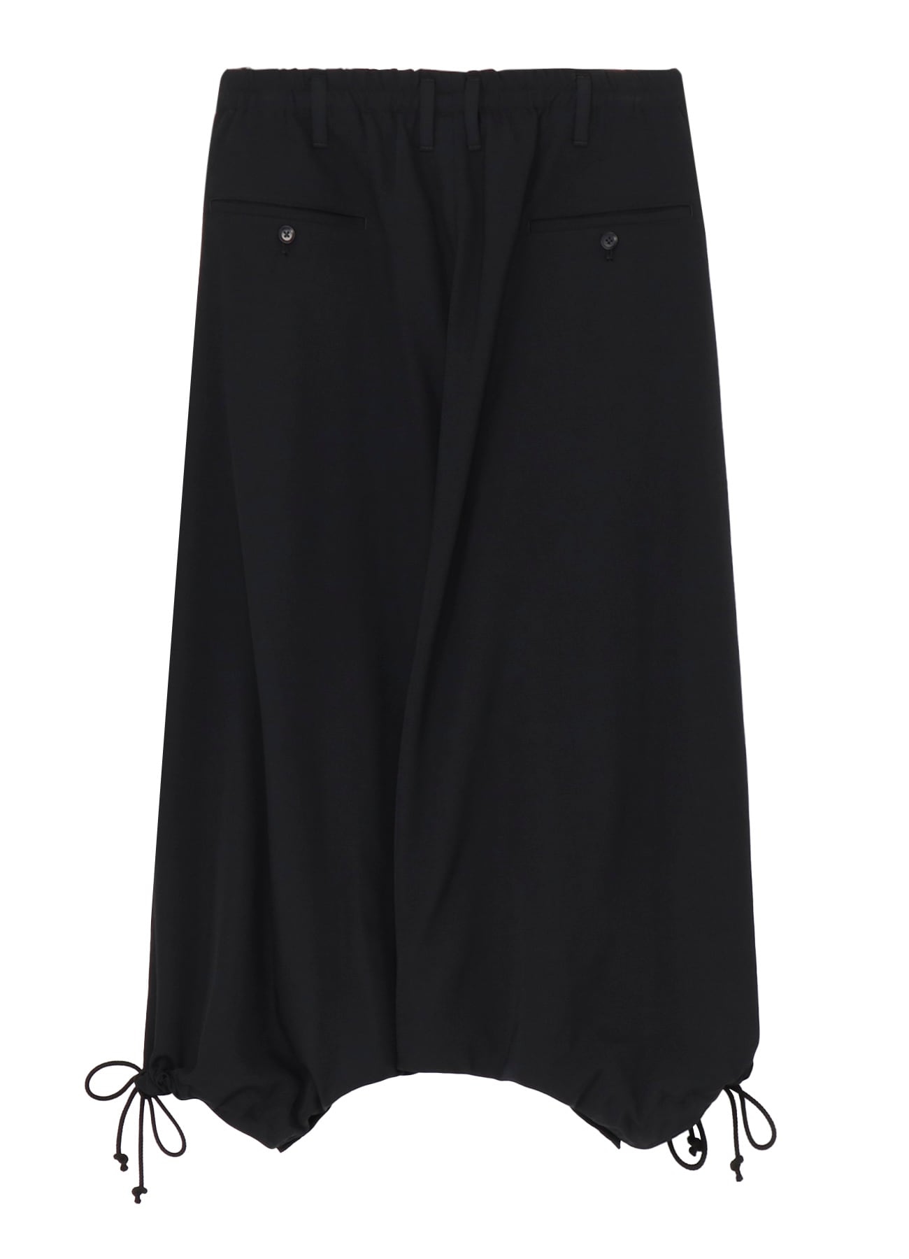 W/GABARDINE INSEAM BUTTON SAROUEL PANTS