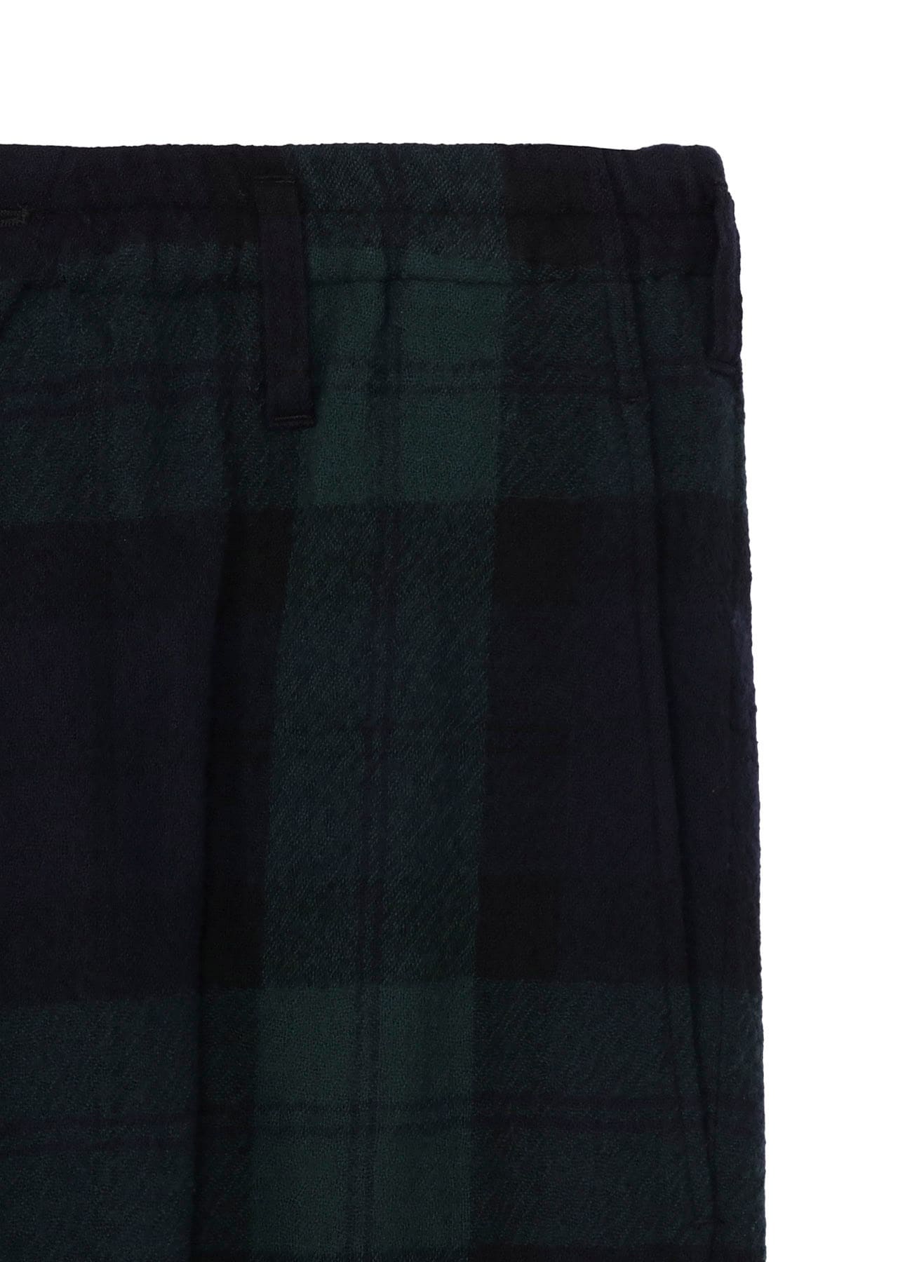 BIG REFINE  PLAID INSEAM BUTTON SAROUEL PANTS