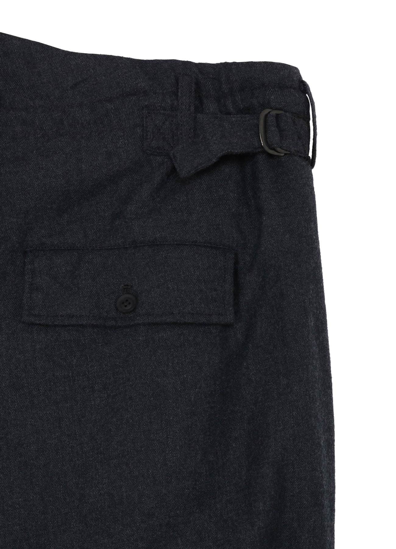 W.TA SAXONY 3-TUCK FULLING PANTS