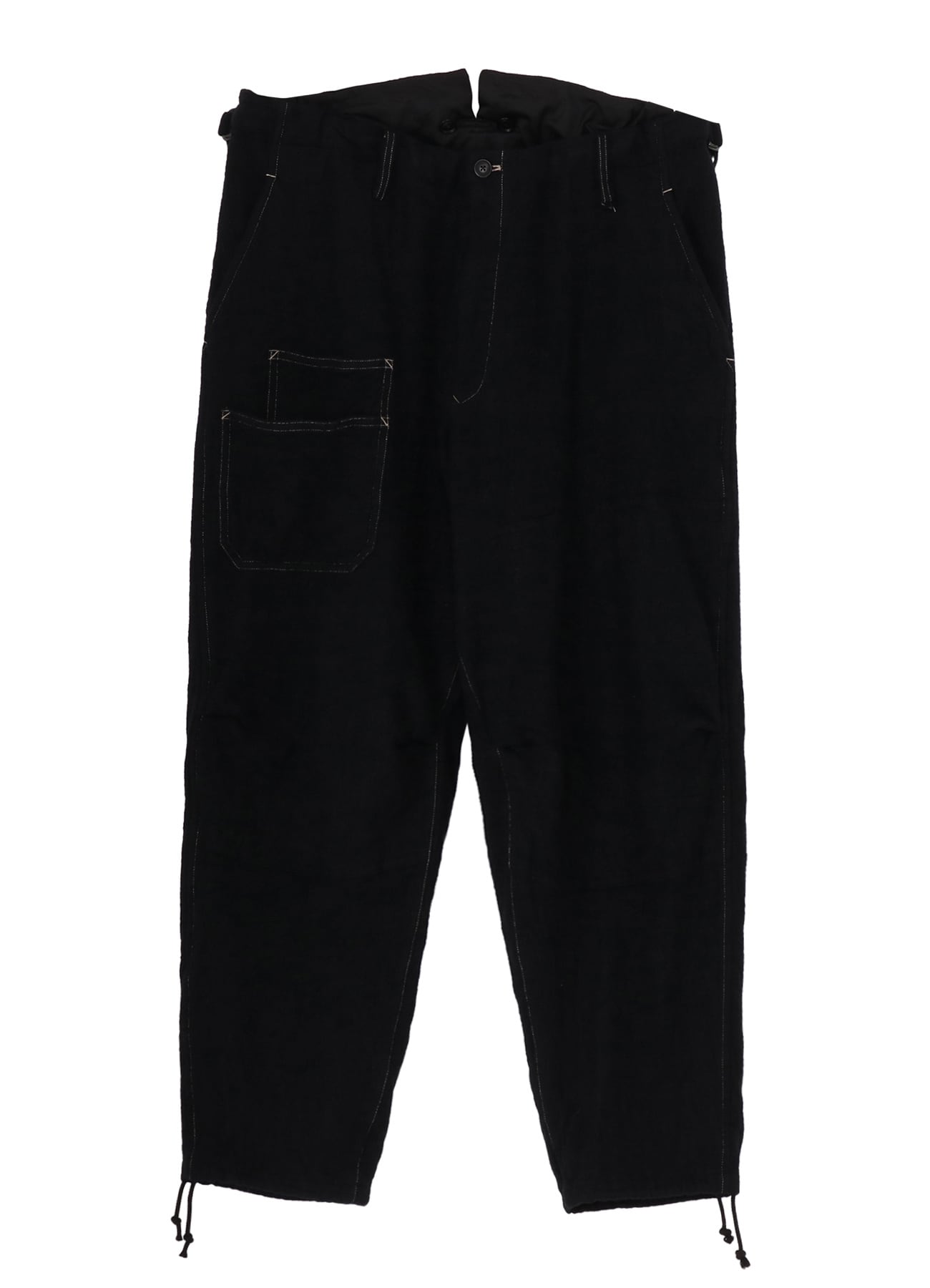 FULLING SERGE WIDE PANTS