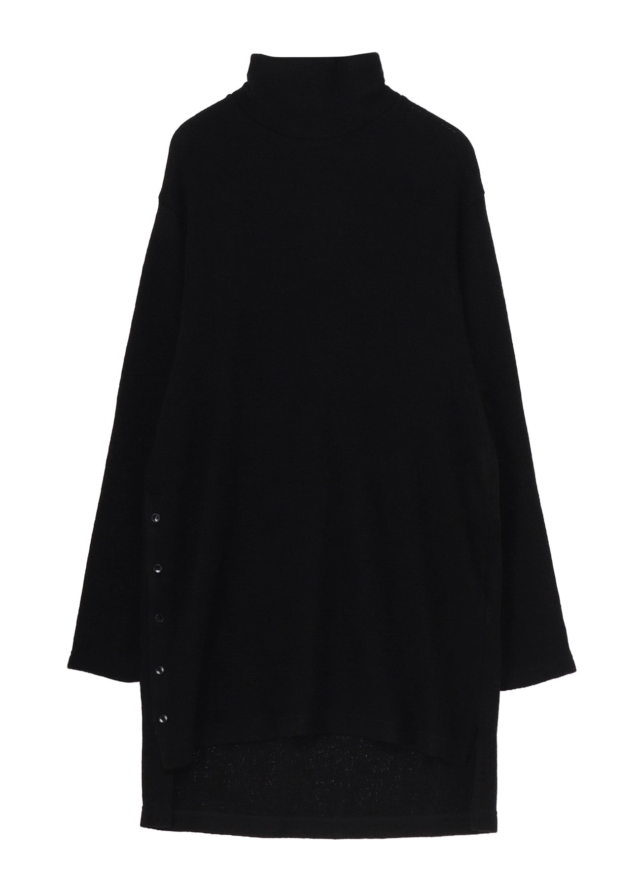 SPIDER WEB KNIT BIG TURTLENECK T-SHIRT