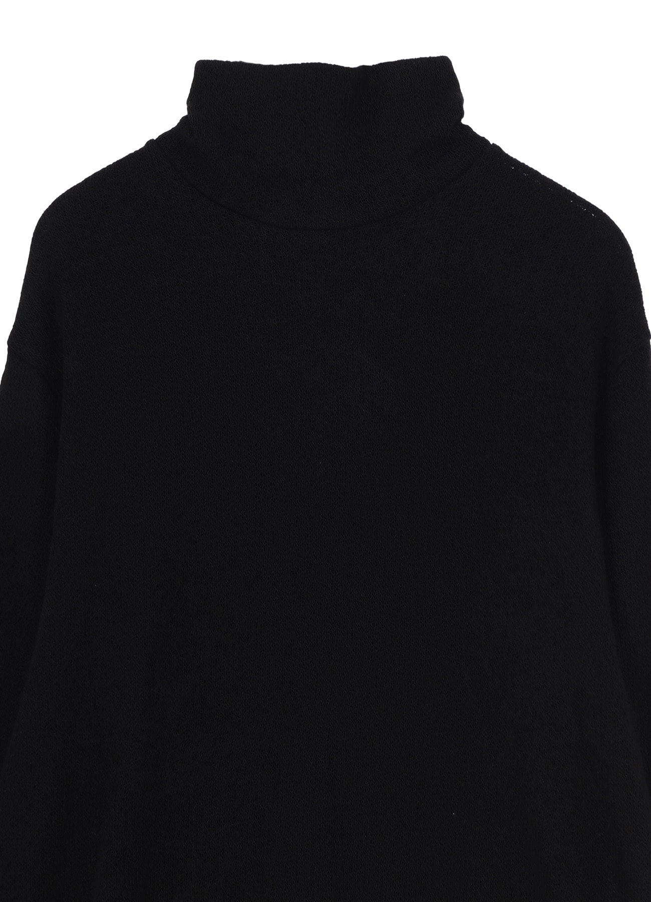 SPIDER WEB KNIT BIG TURTLENECK T-SHIRT
