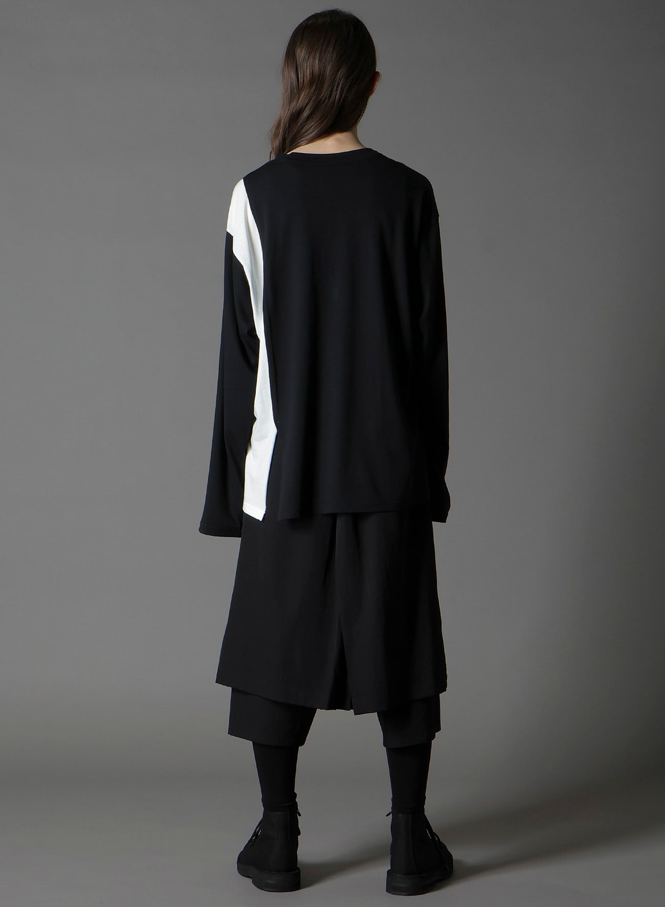 C/MO JERSEY COMBINATION  MIX BLOCK LONG SLEEVED T-SHIRT