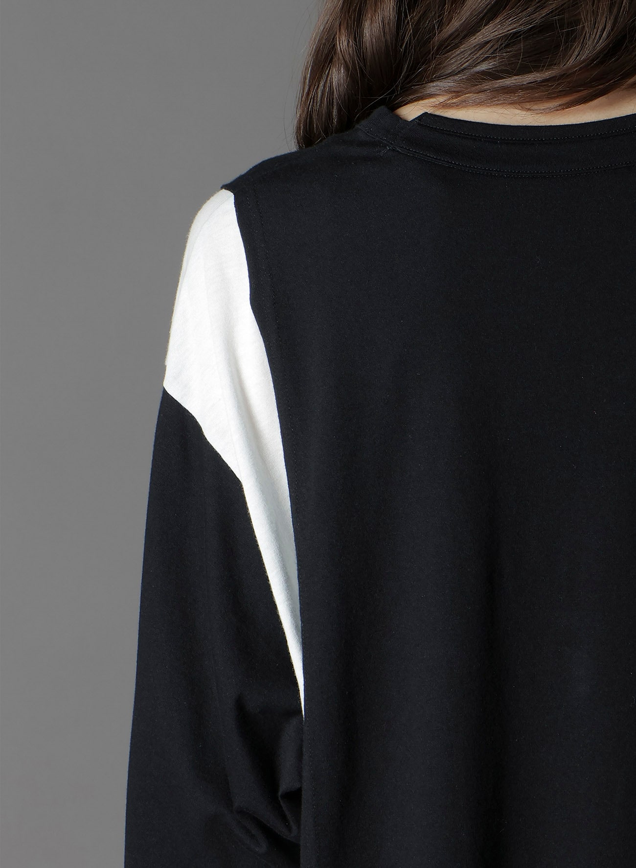 C/MO JERSEY COMBINATION  MIX BLOCK LONG SLEEVED T-SHIRT